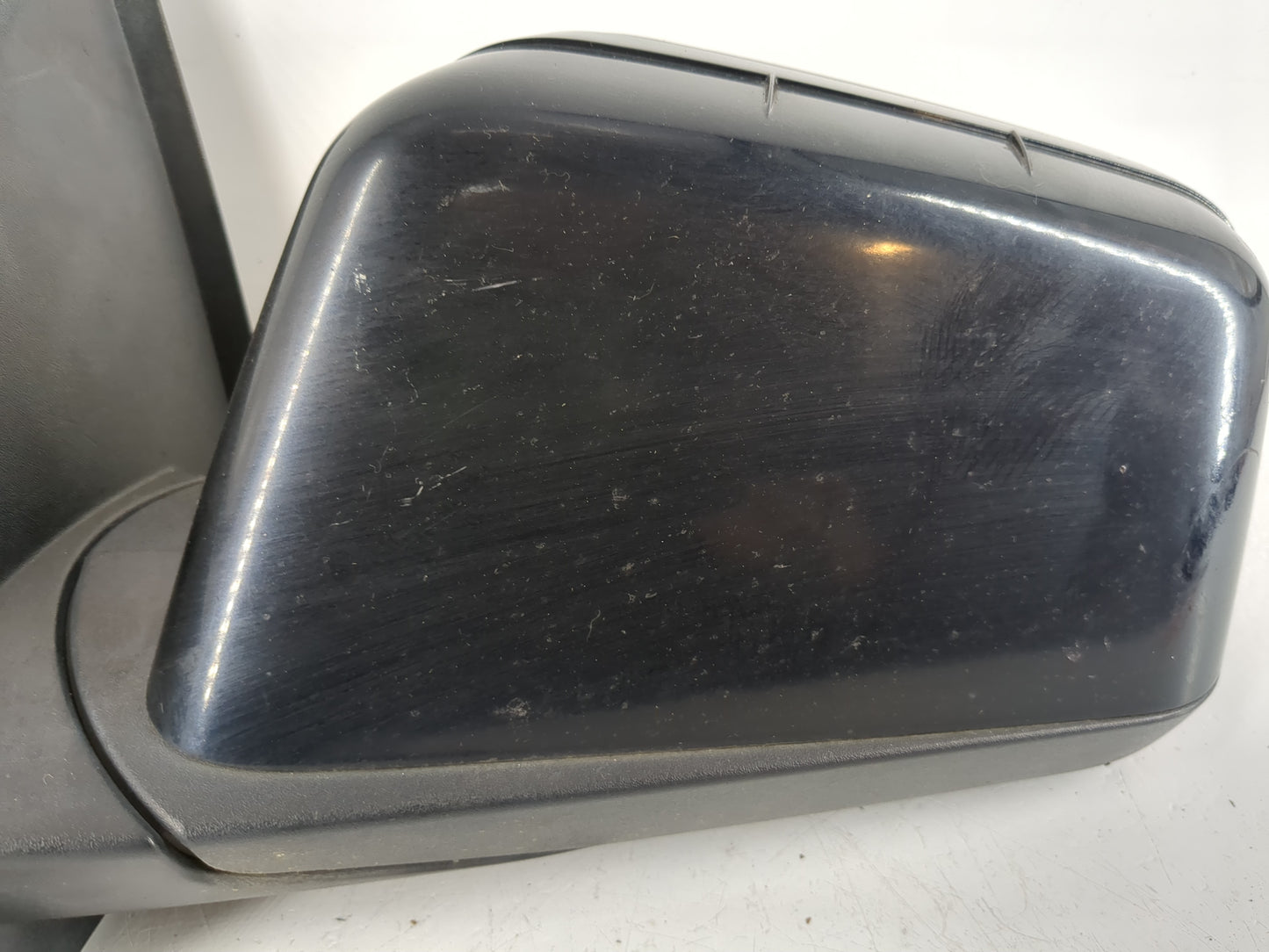 2008-2008 Ford Edge Driver Left Side View Manual Door Mirror Black - Oemusedautoparts1.com