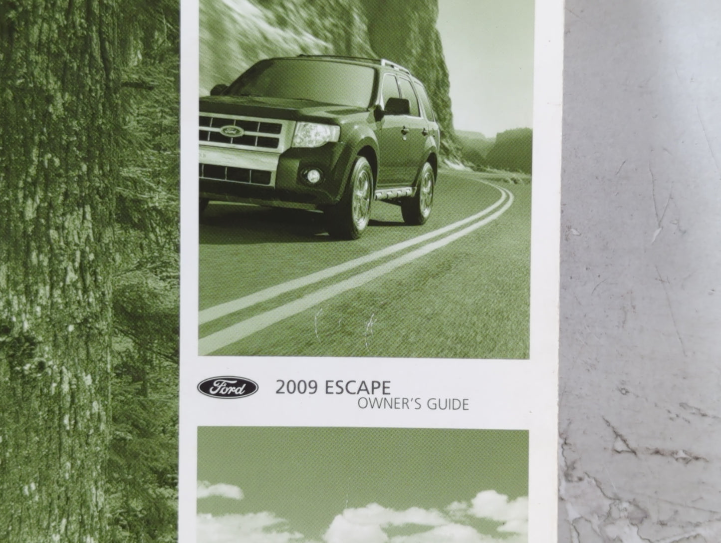 2008 Ford Escape Owners Manual Book Guide P/N:9L8J 19A321 AA OEM Used Auto Parts - Oemusedautoparts1.com