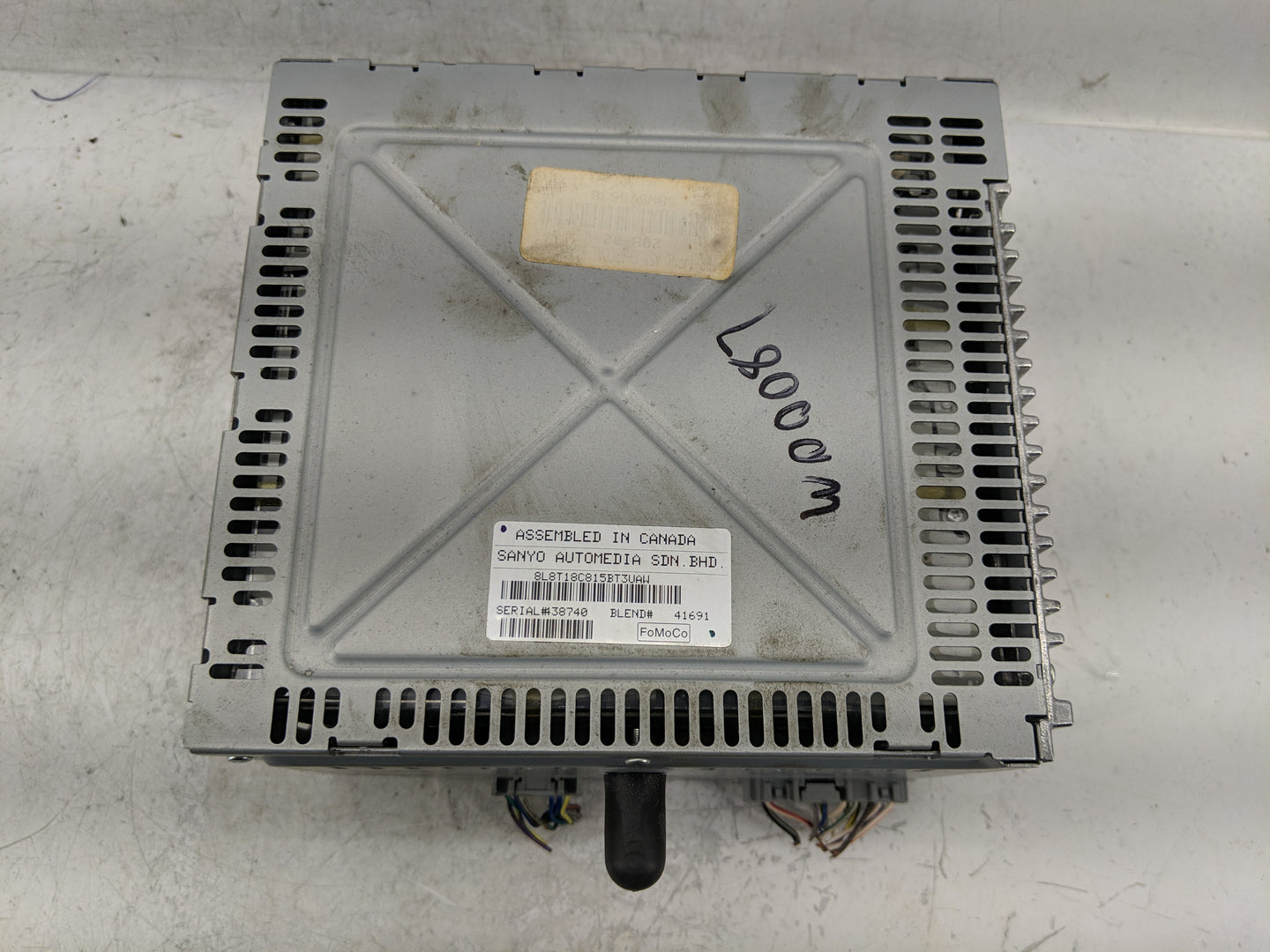 2008 Ford Escape Radio AM FM Cd Player Receiver Replacement P/N:14794410 8L8T-19C108-AL Fits OEM Used Auto Parts - Oemusedau