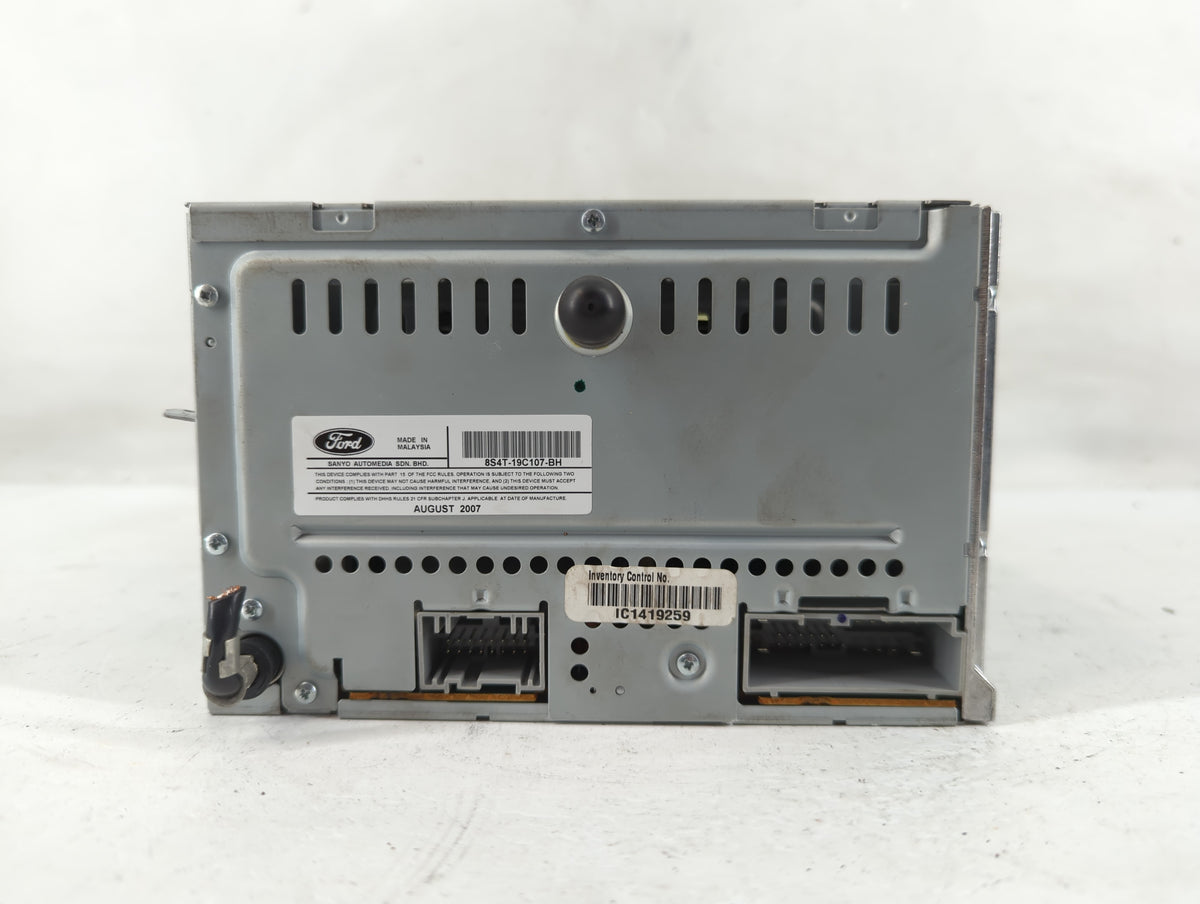 2008-2009 Ford Escape Radio AM FM Cd Player Receiver Replacement P/N:8S4T18C869EM Fits 2008 2009 2010 OEM Used Auto Parts - 
