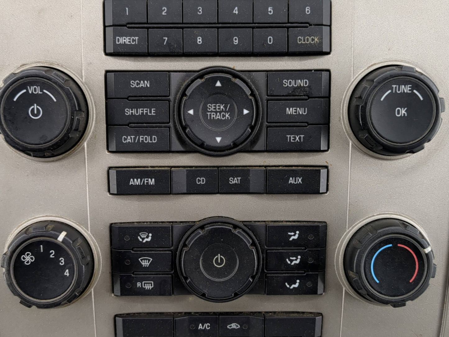 2008-2008 Ford Escape Radio Control Panel - Oemusedautoparts1.com
