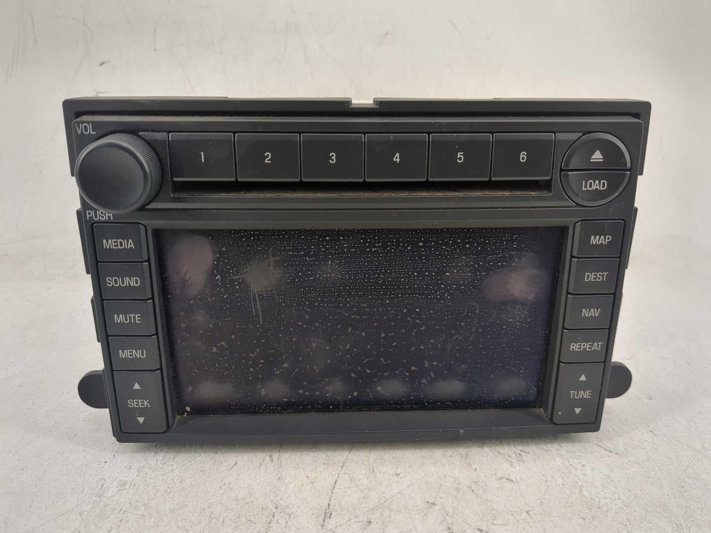 2008 Ford Escape Radio AM FM Cd Player Receiver Replacement P/N:8L8T-18K931-AF 8L8T-18K931-AD Fits OEM Used Auto Parts - Oem