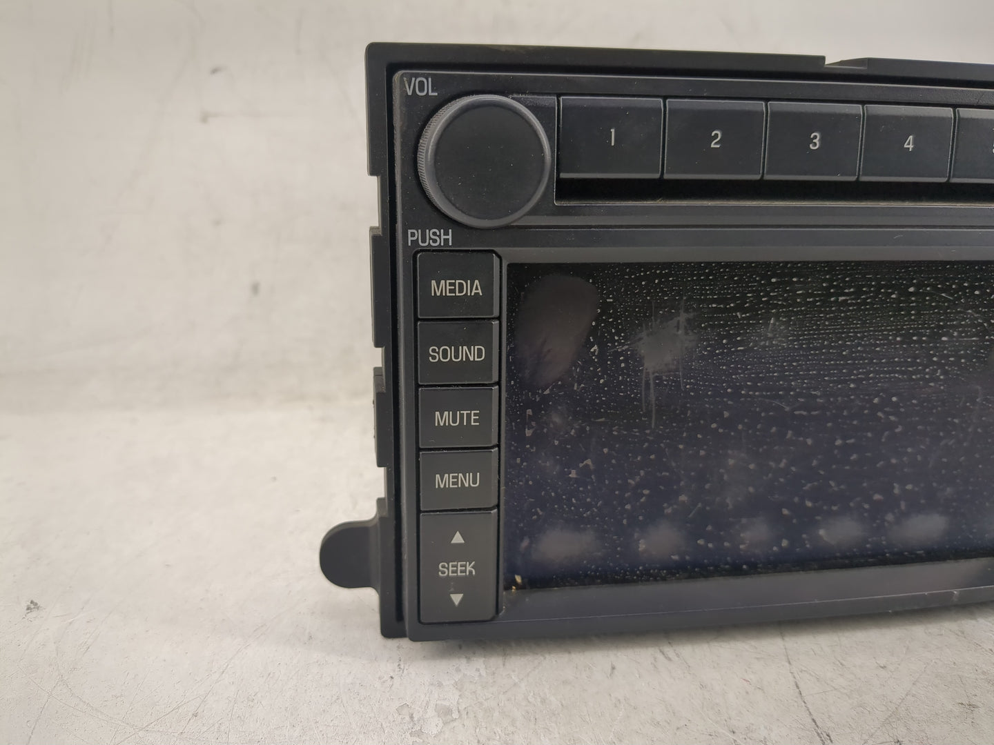 2008 Ford Escape Radio AM FM Cd Player Receiver Replacement P/N:8L8T-18K931-AF 8L8T-18K931-AD Fits OEM Used Auto Parts - Oem