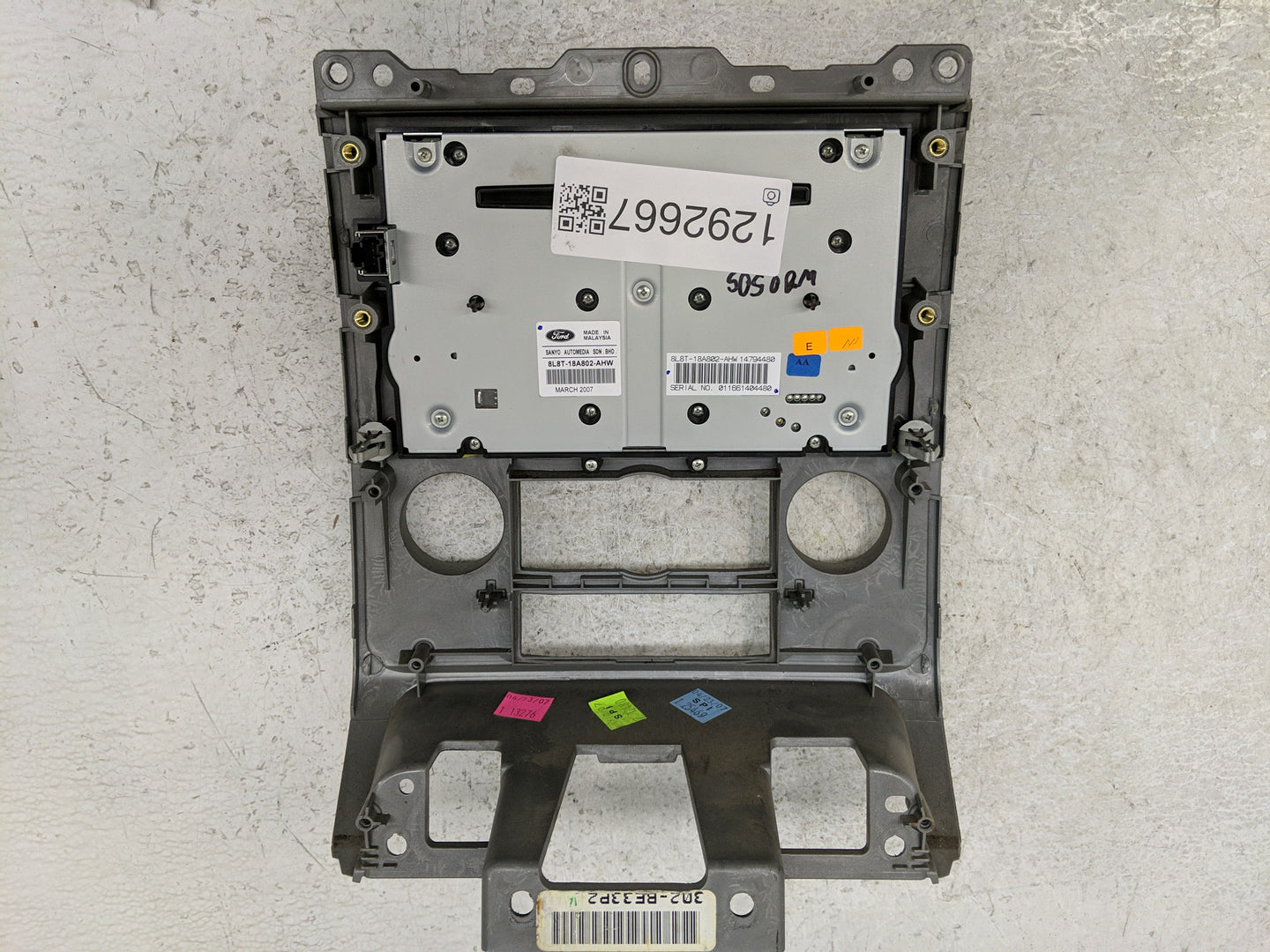 2008-2008 Ford Escape Radio Control Panel - Oemusedautoparts1.com
