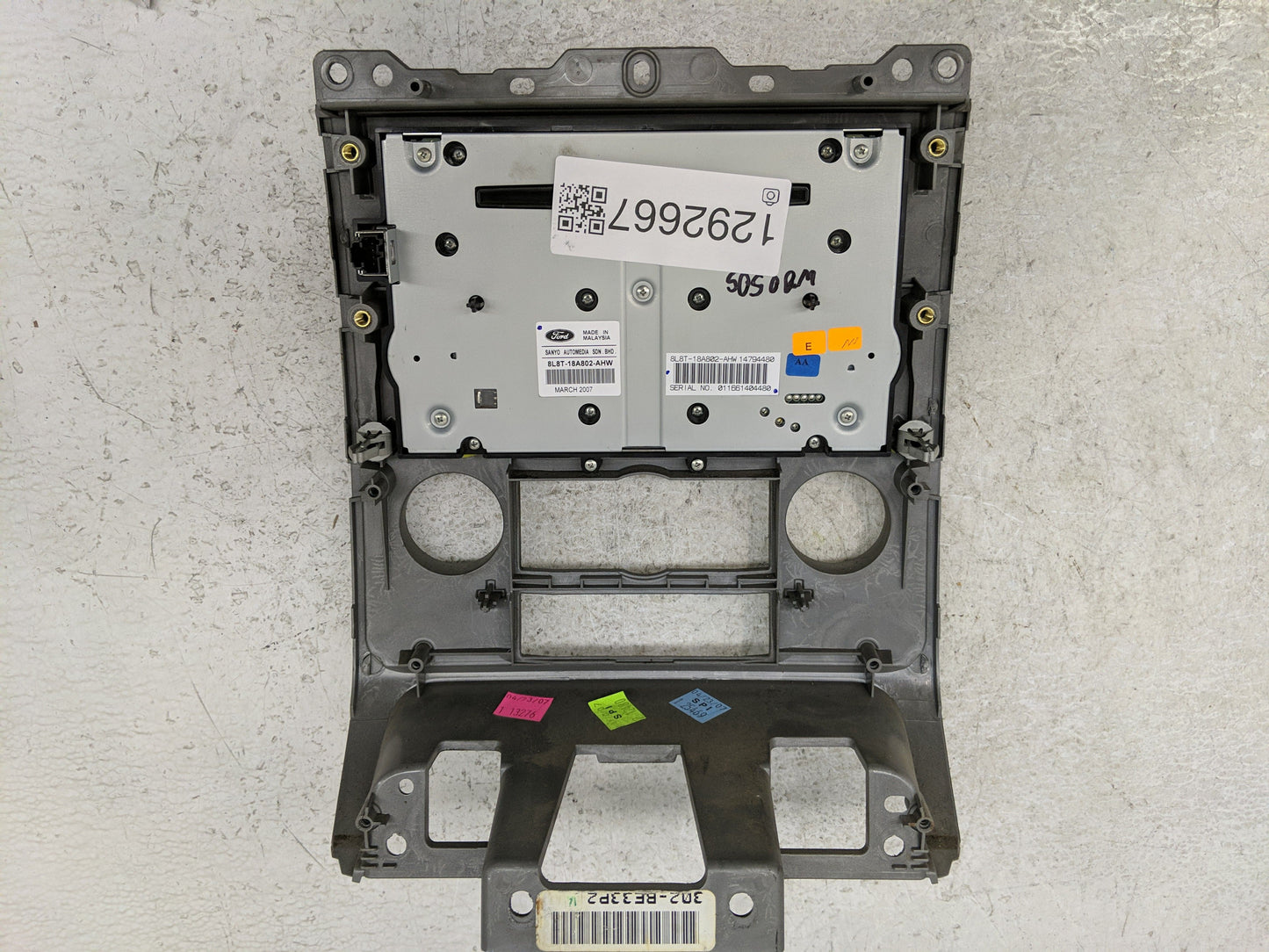 2008-2008 Ford Escape Radio Control Panel - Oemusedautoparts1.com