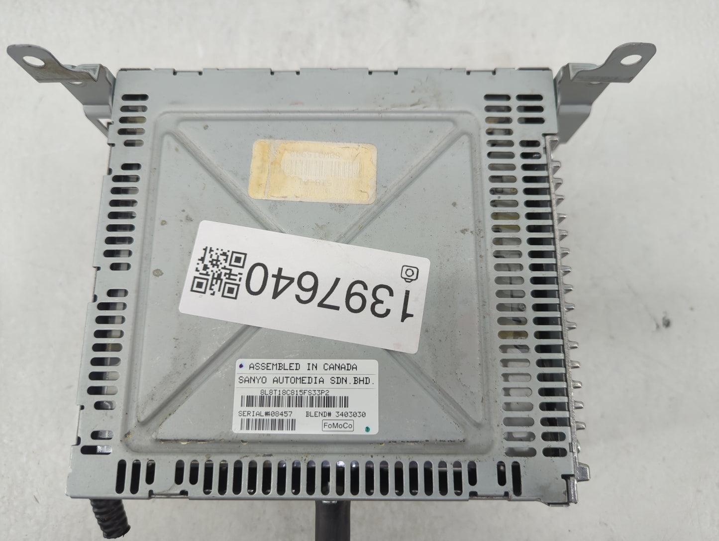 2008 Ford Escape Radio AM FM Cd Player Receiver Replacement P/N:8L8T-19C109-AN Fits OEM Used Auto Parts - Oemusedautoparts1.