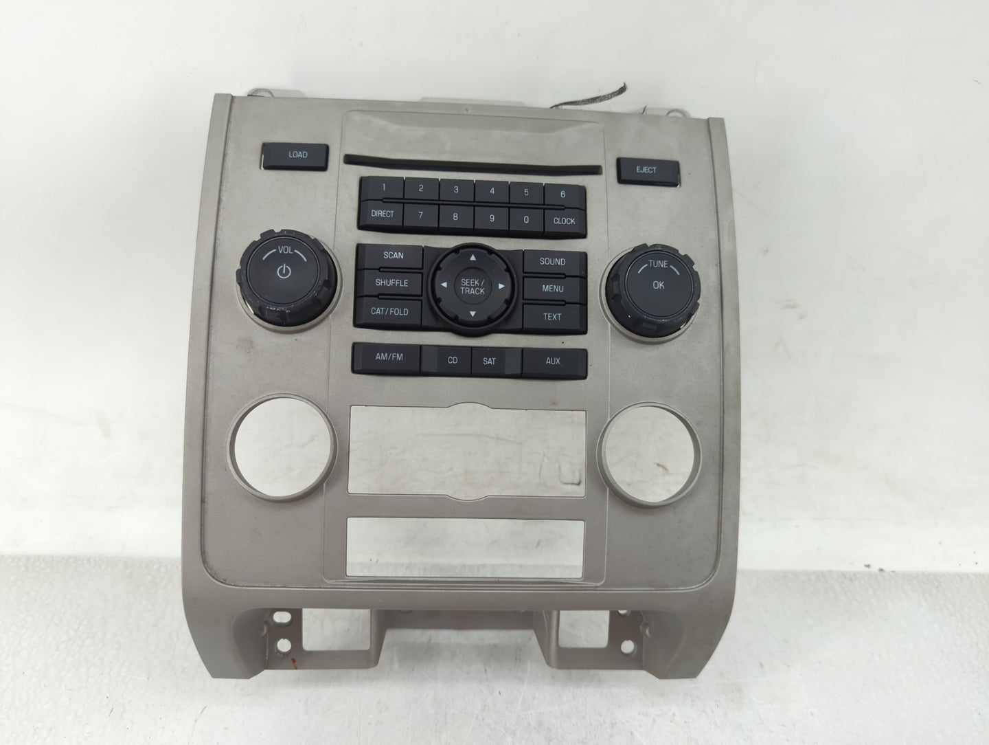 2008 Ford Escape Radio AM FM Cd Player Receiver Replacement P/N:8L8T-18A802-AKW 8L8T-18A803-AKW Fits OEM Used Auto Parts - O