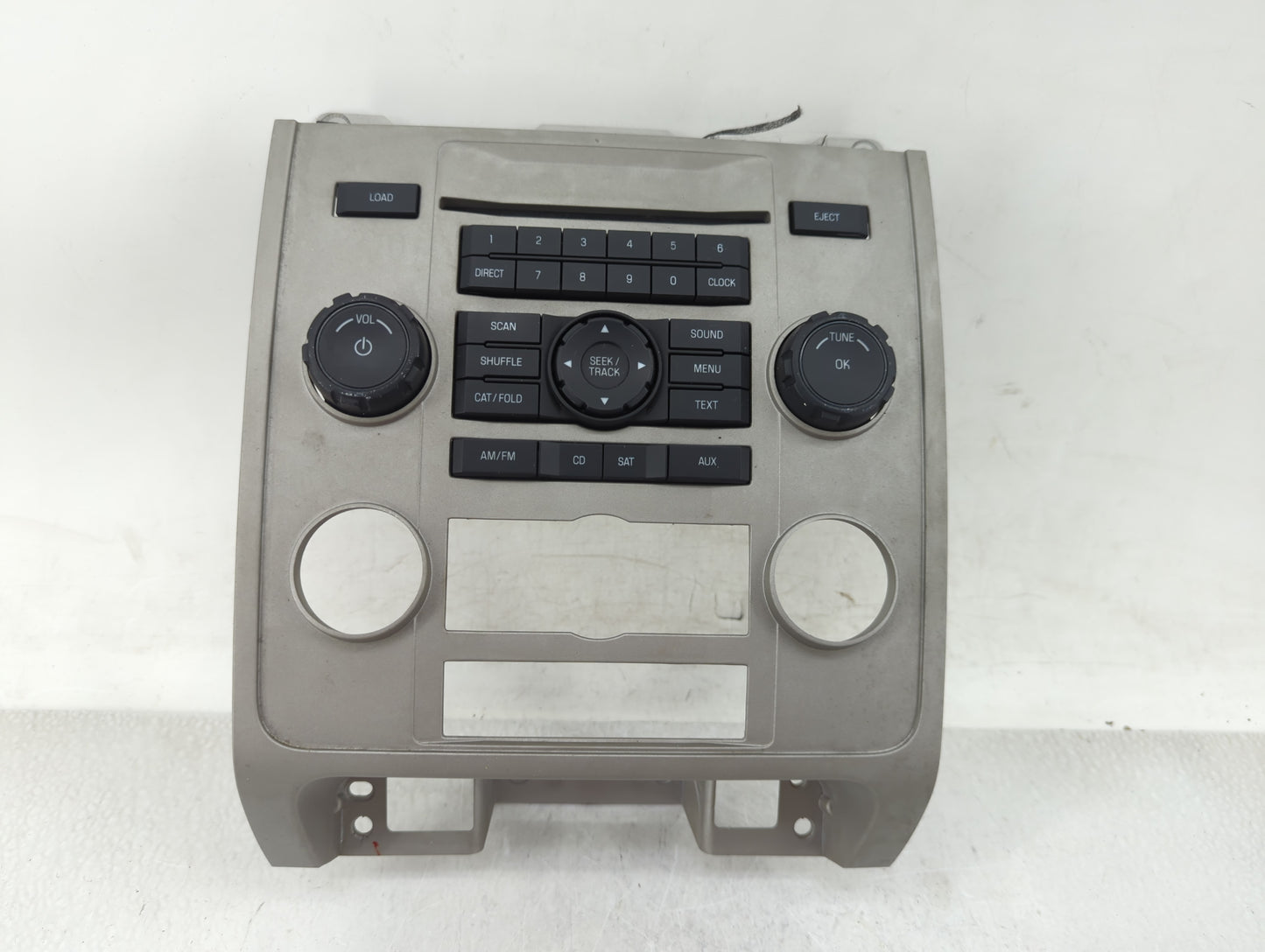 2008 Ford Escape Radio AM FM Cd Player Receiver Replacement P/N:8L8T-18A802-AKW 8L8T-18A803-AKW Fits OEM Used Auto Parts - O