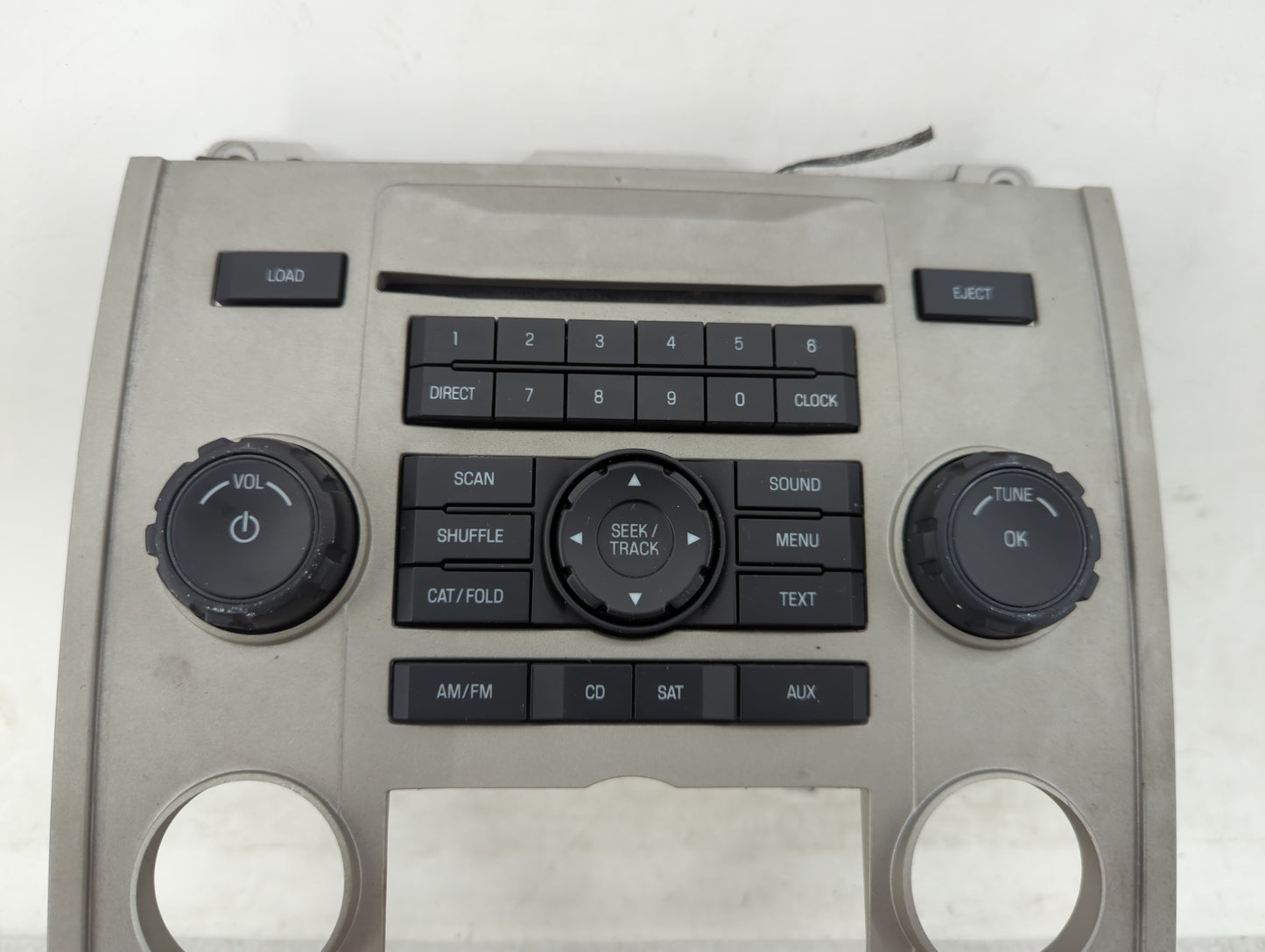 2008 Ford Escape Radio AM FM Cd Player Receiver Replacement P/N:8L8T-18A802-AKW 8L8T-18A803-AKW Fits OEM Used Auto Parts - O
