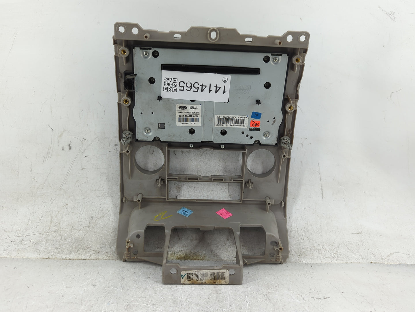 2008 Ford Escape Radio AM FM Cd Player Receiver Replacement P/N:8L8T-18A802-AKW Fits OEM Used Auto Parts - Oemusedautoparts1