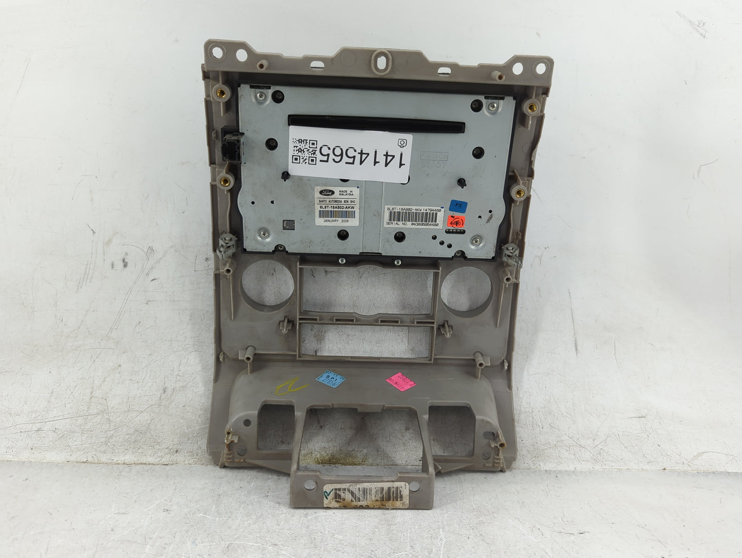2008 Ford Escape Radio AM FM Cd Player Receiver Replacement P/N:8L8T-18A802-AKW Fits OEM Used Auto Parts - Oemusedautoparts1