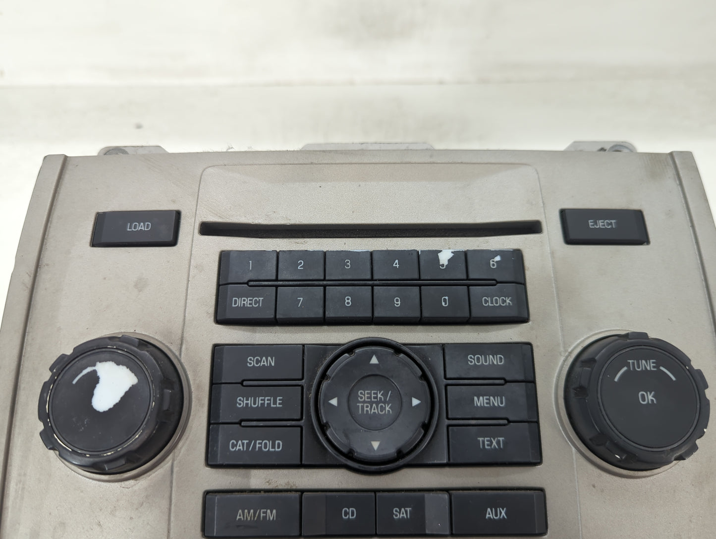 2008 Ford Escape Radio AM FM Cd Player Receiver Replacement P/N:8L8T-19C108-AJ Fits OEM Used Auto Parts - Oemusedautoparts1.