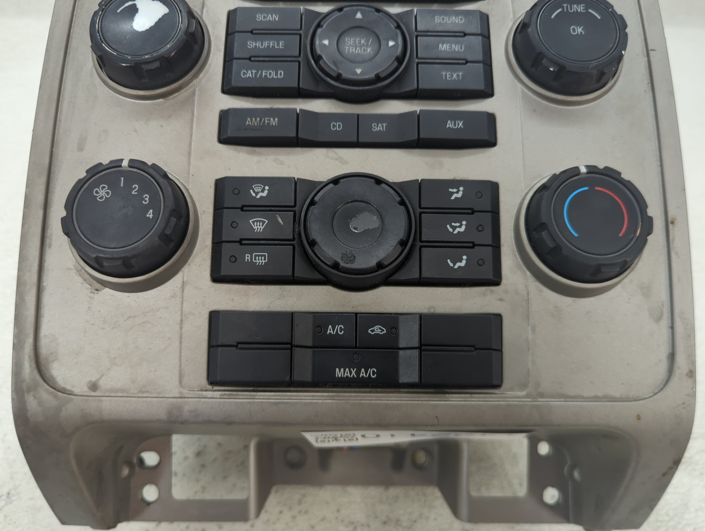 2008 Ford Escape Radio AM FM Cd Player Receiver Replacement P/N:8L8T-19C108-AJ Fits OEM Used Auto Parts - Oemusedautoparts1.