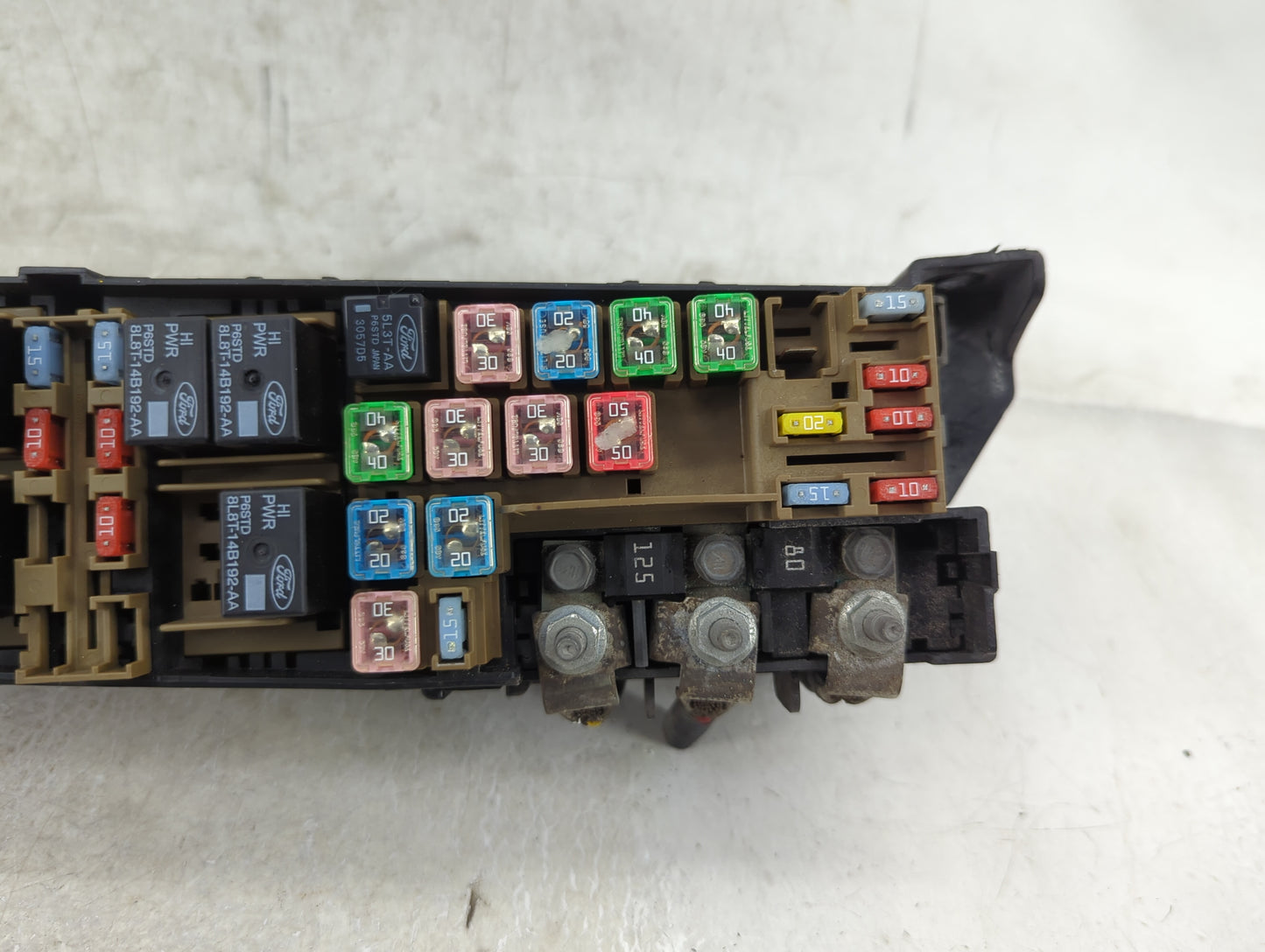 2008 Ford Escape Fusebox Fuse Box Panel Relay Module P/N:8L8T-14A003-BB Fits OEM Used Auto Parts - Oemusedautoparts1.com