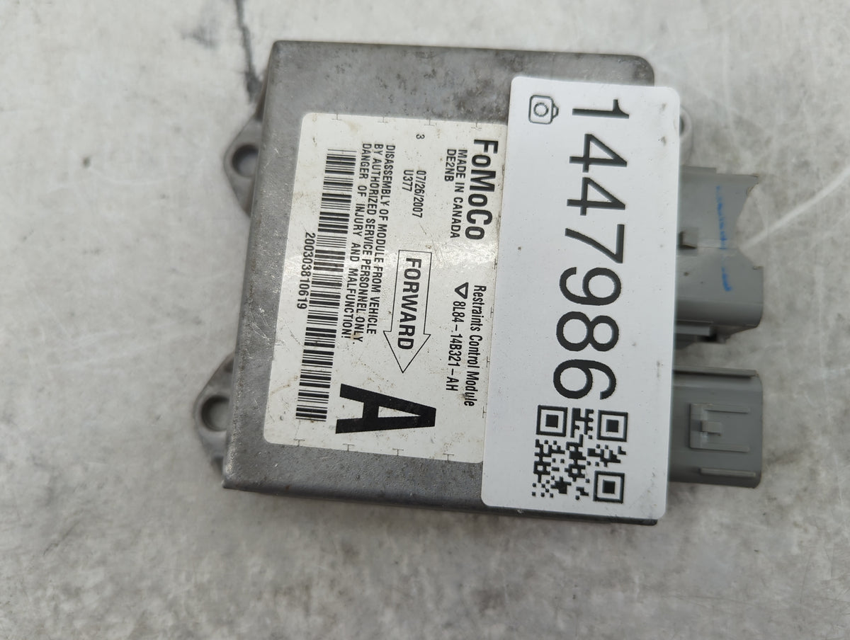 2008-2008 Ford Escape Safety Restraint Srs Airbag Control Module - Oemusedautoparts1.com
