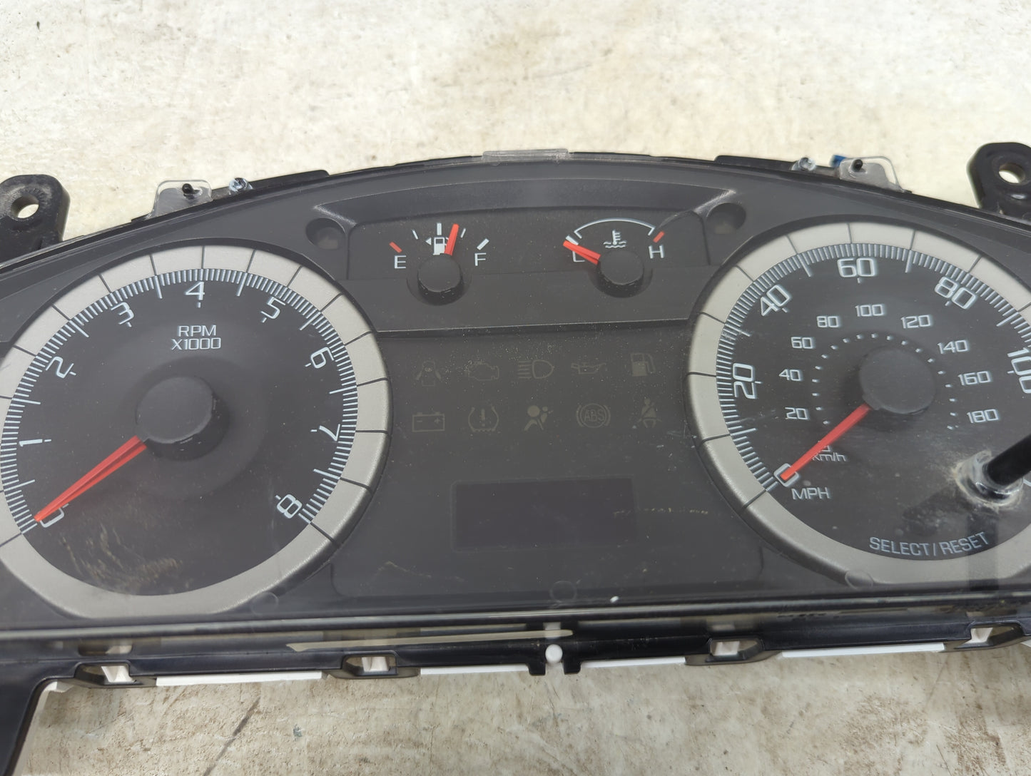 2008 Ford Escape Instrument Cluster Speedometer Gauges P/N:185904 Miles: Fits OEM Used Auto Parts - Oemusedautoparts1.com