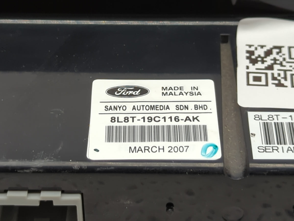 2008 Ford Escape Information Radio Display Screen - Oemusedautoparts1.com
