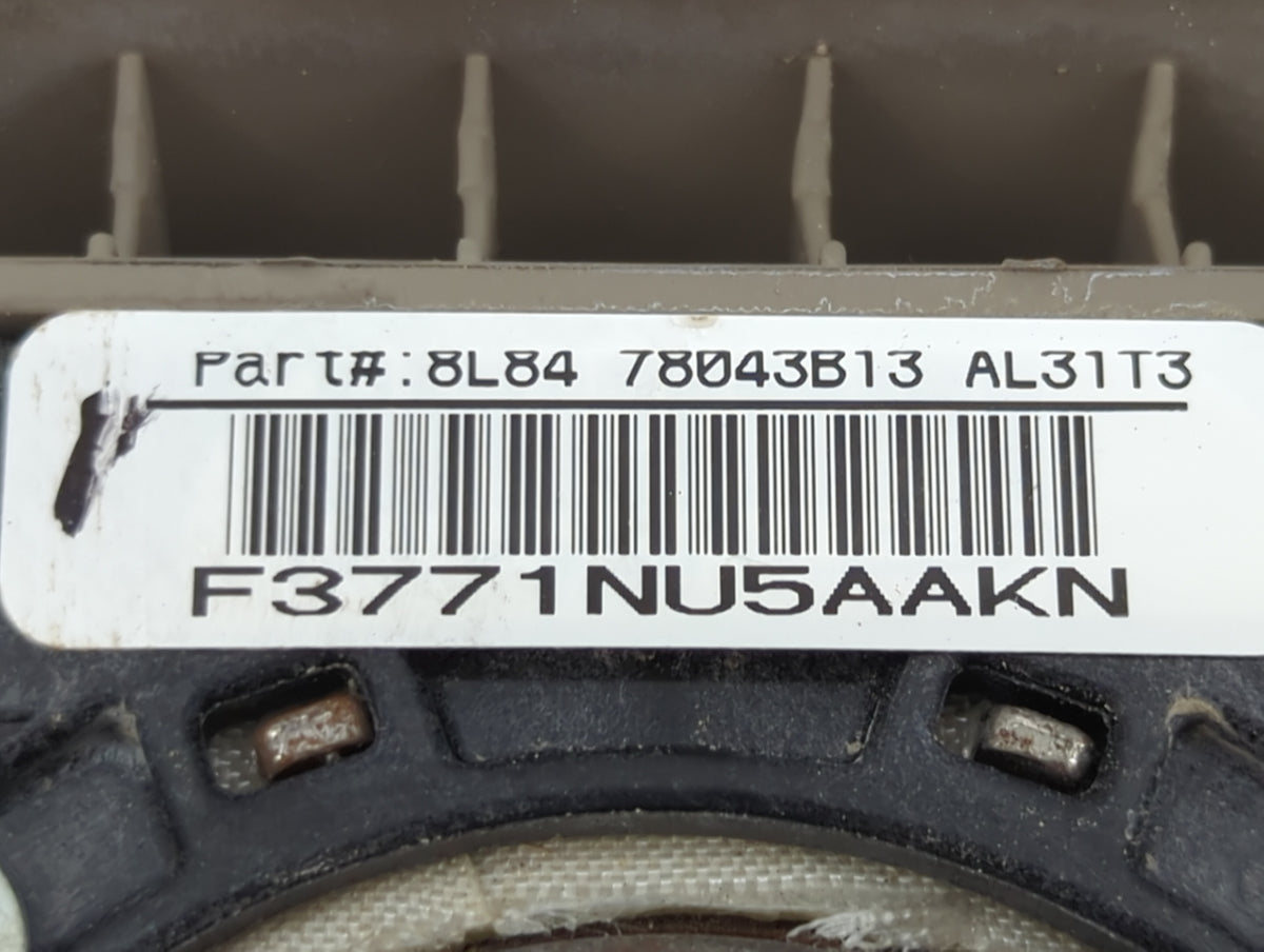 2008 Ford Escape Air Bag Driver Left Steering Wheel Mounted Tan - Oemusedautoparts1.com