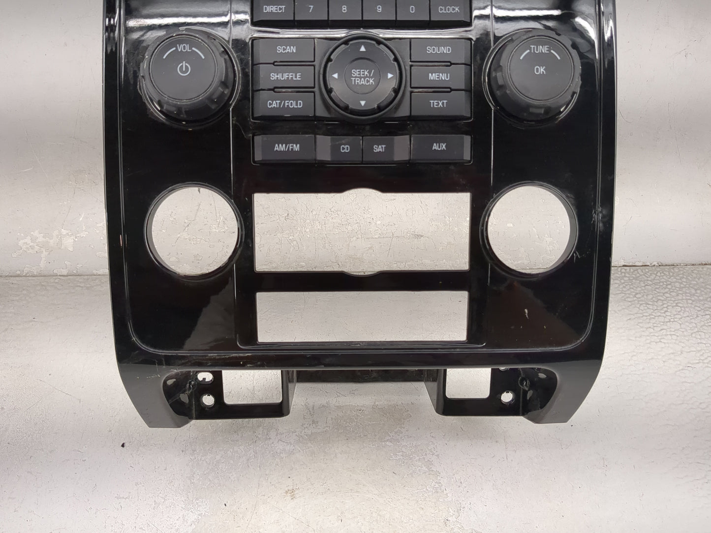 2008-2008 Ford Escape Radio Control Panel Black - Oemusedautoparts1.com