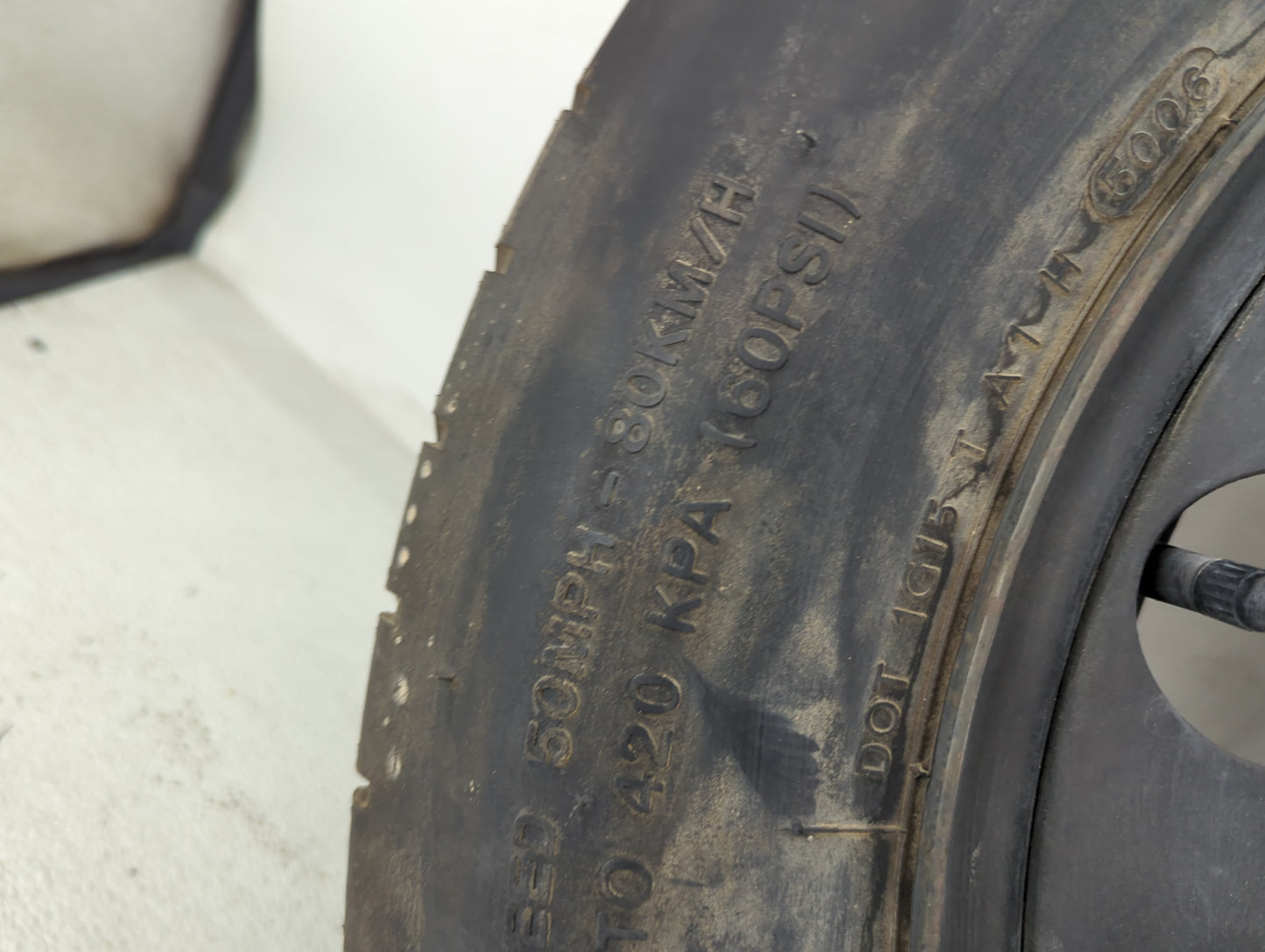 2008 Ford Escape Spare Donut Tire Wheel Rim Oem - Oemusedautoparts1.com