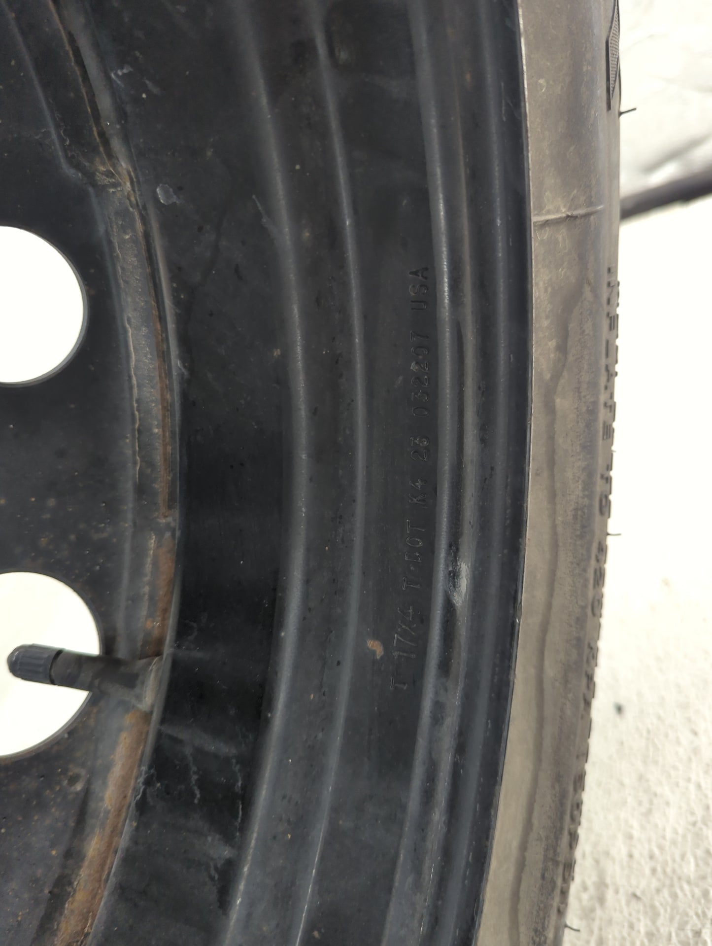 2008 Ford Escape Spare Donut Tire Wheel Rim Oem - Oemusedautoparts1.com