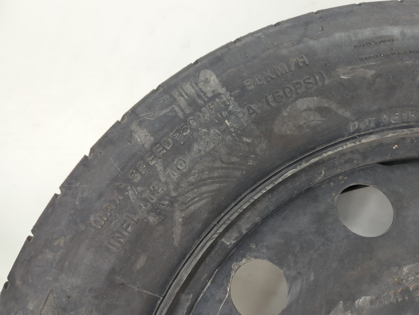 2008 Ford Escape Spare Donut Tire Wheel Rim Oem 1486998 - Oemusedautoparts1.com