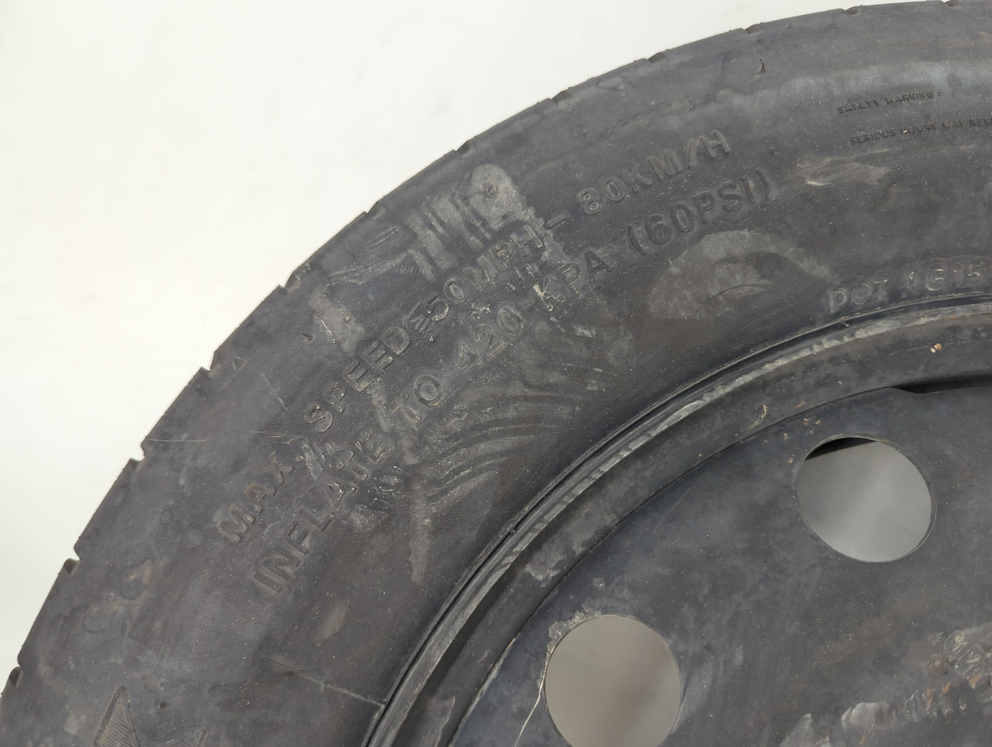 2008 Ford Escape Spare Donut Tire Wheel Rim Oem 1486998 - Oemusedautoparts1.com