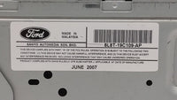 2008 Ford Escape Radio AM FM Cd Player Receiver Replacement P/N:8L8T-19C109-AM 8L8T-19C109-AL, 8L8T-19C109-AN Fits OEM Used 
