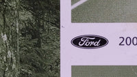 2008 Ford Escape Owners Manual Book Guide OEM Used Auto Parts - Oemusedautoparts1.com