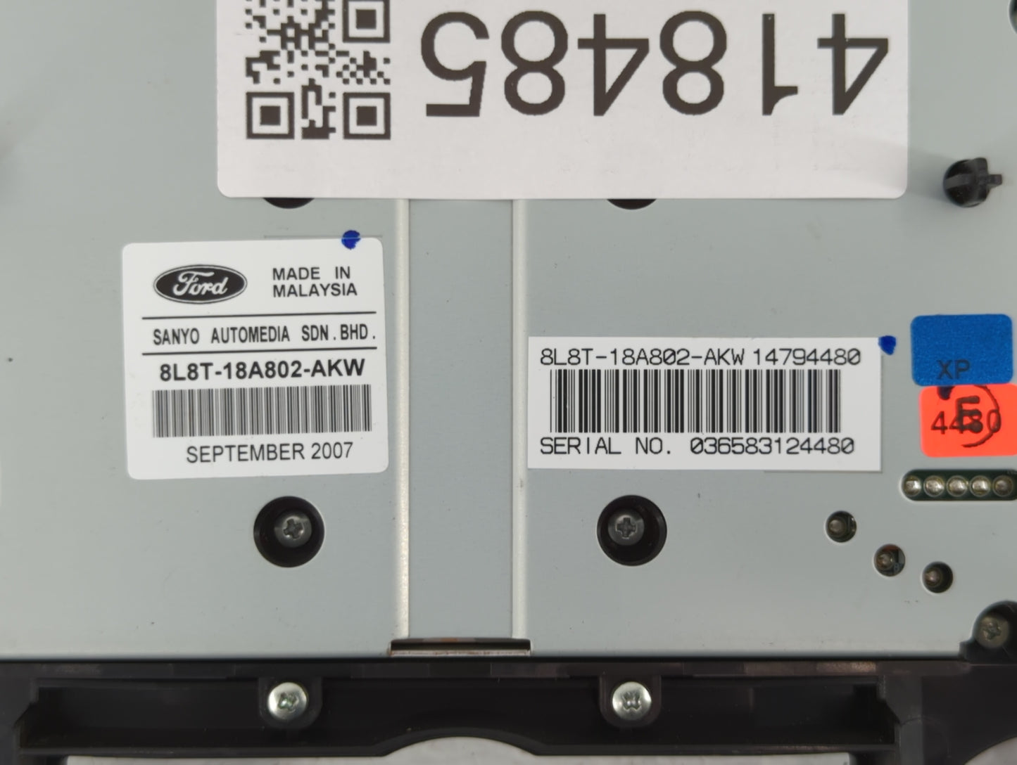 2008-2008 Ford Escape Radio Control Panel - Oemusedautoparts1.com