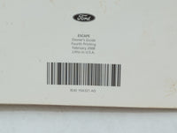 2008 Ford Escape Owners Manual Book Guide OEM Used Auto Parts - Oemusedautoparts1.com