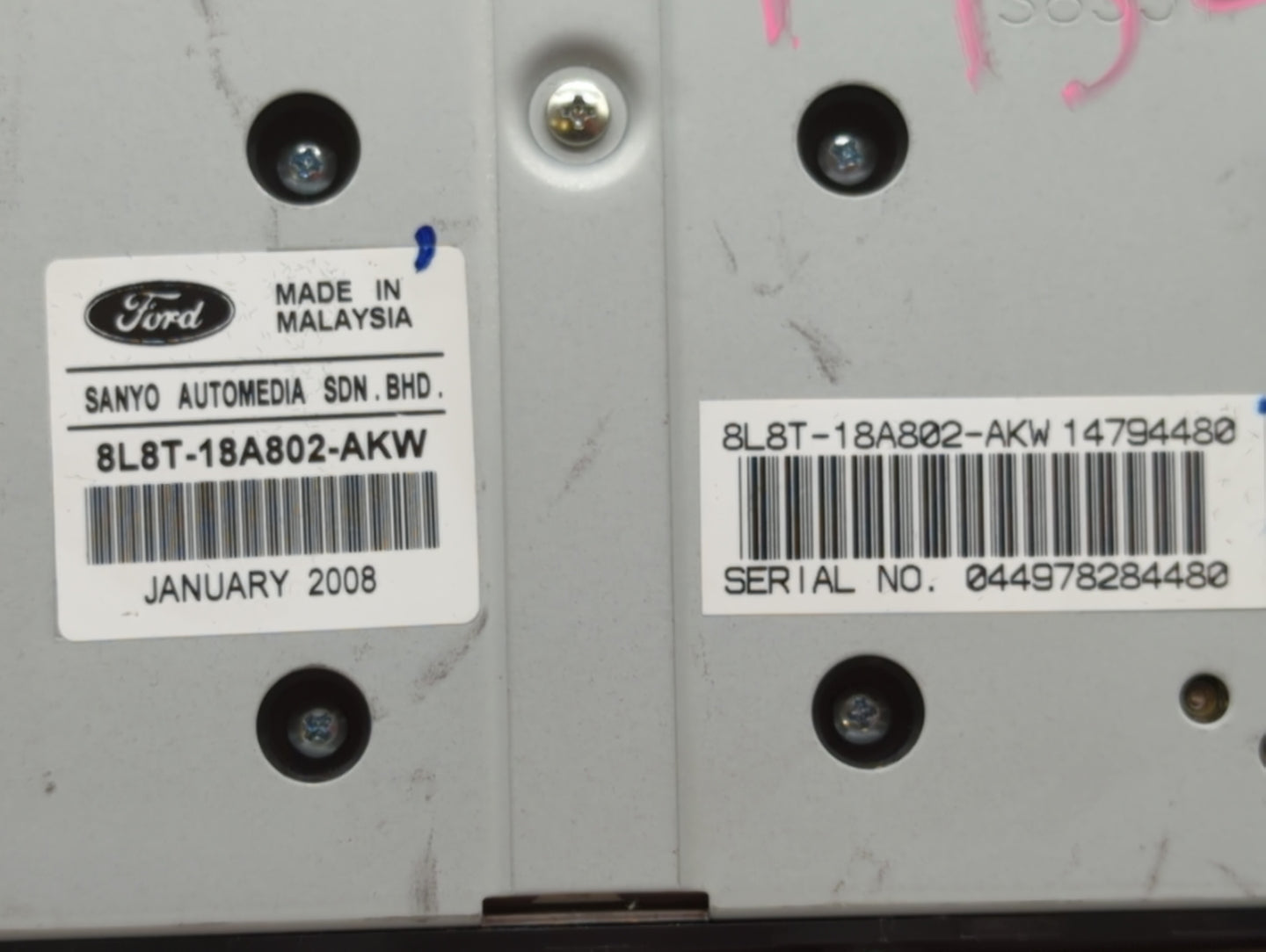 2008-2008 Ford Escape Radio Control Panel - Oemusedautoparts1.com