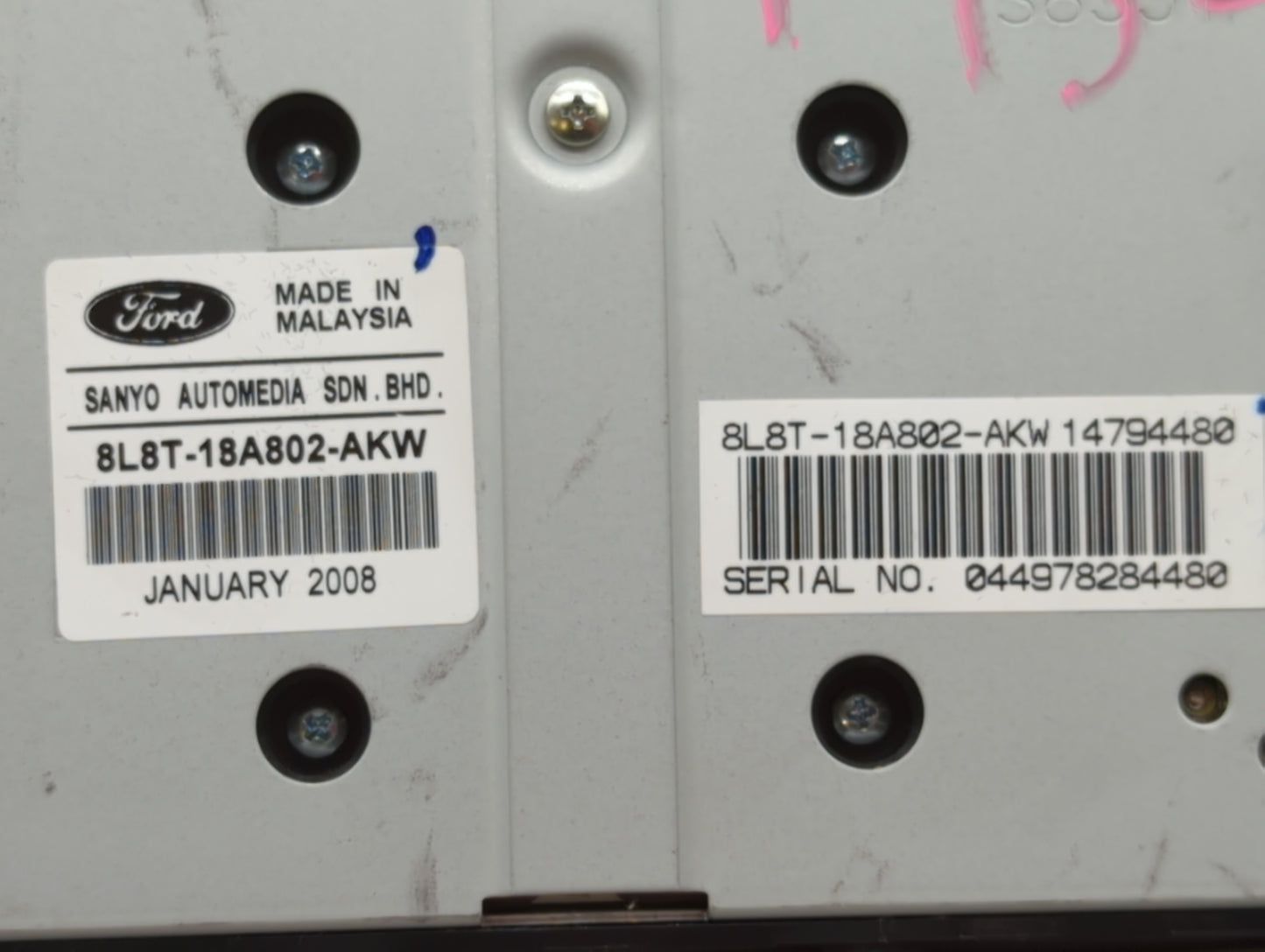 2008-2008 Ford Escape Radio Control Panel - Oemusedautoparts1.com