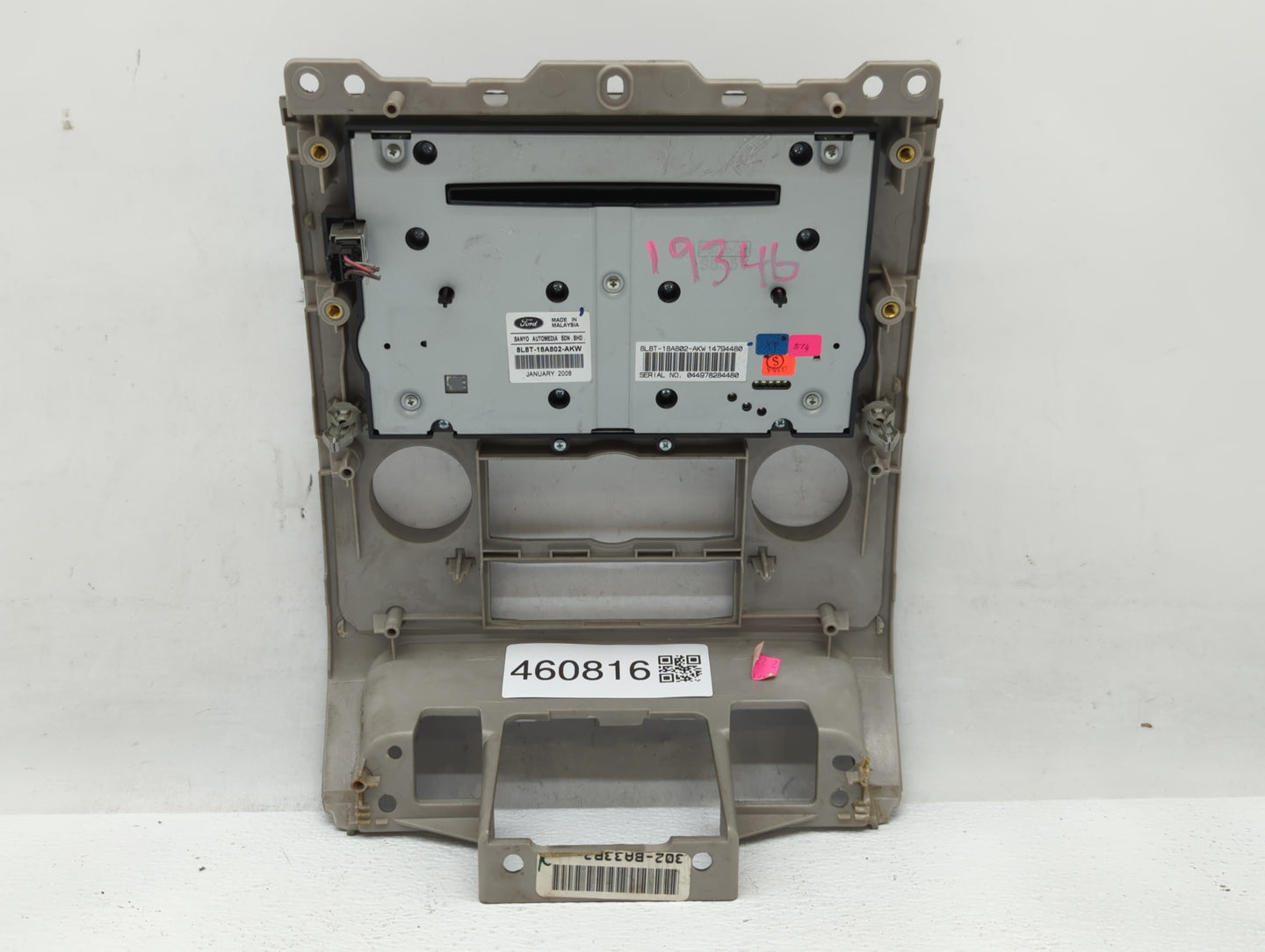 2008-2008 Ford Escape Radio Control Panel - Oemusedautoparts1.com
