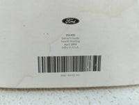 2008 Ford Escape Owners Manual Book Guide OEM Used Auto Parts - Oemusedautoparts1.com