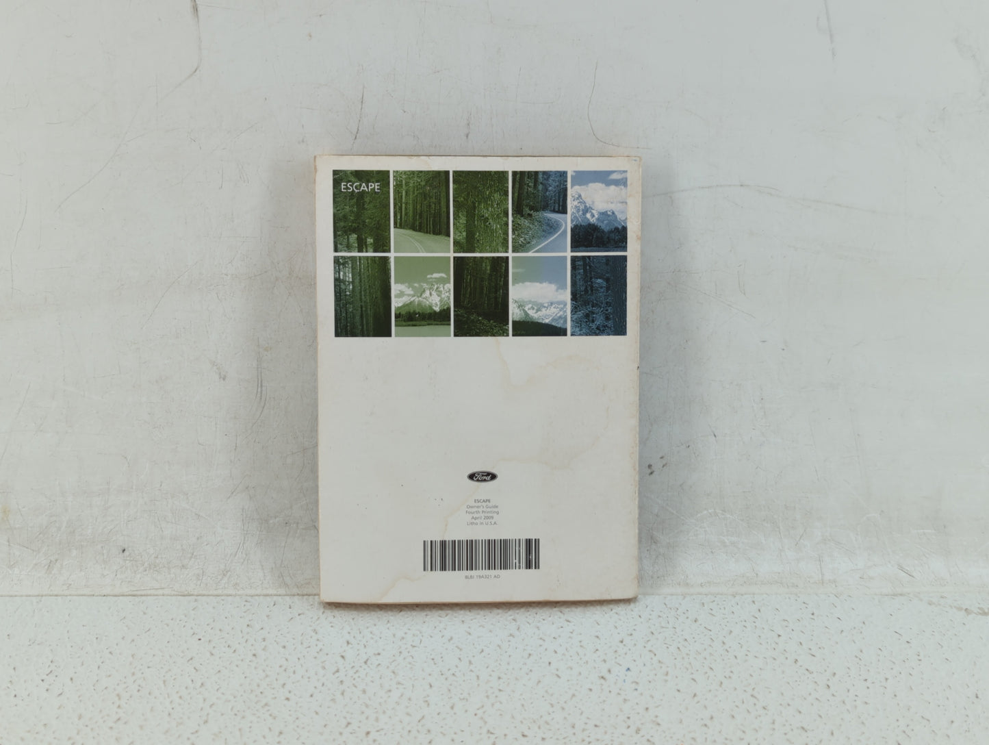 2008 Ford Escape Owners Manual Book Guide OEM Used Auto Parts - Oemusedautoparts1.com