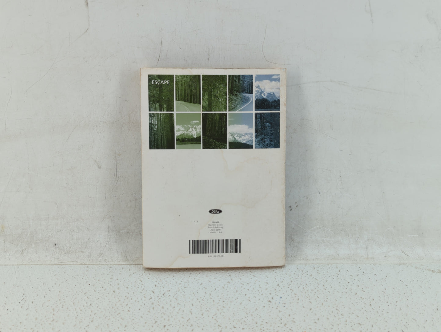 2008 Ford Escape Owners Manual Book Guide OEM Used Auto Parts - Oemusedautoparts1.com