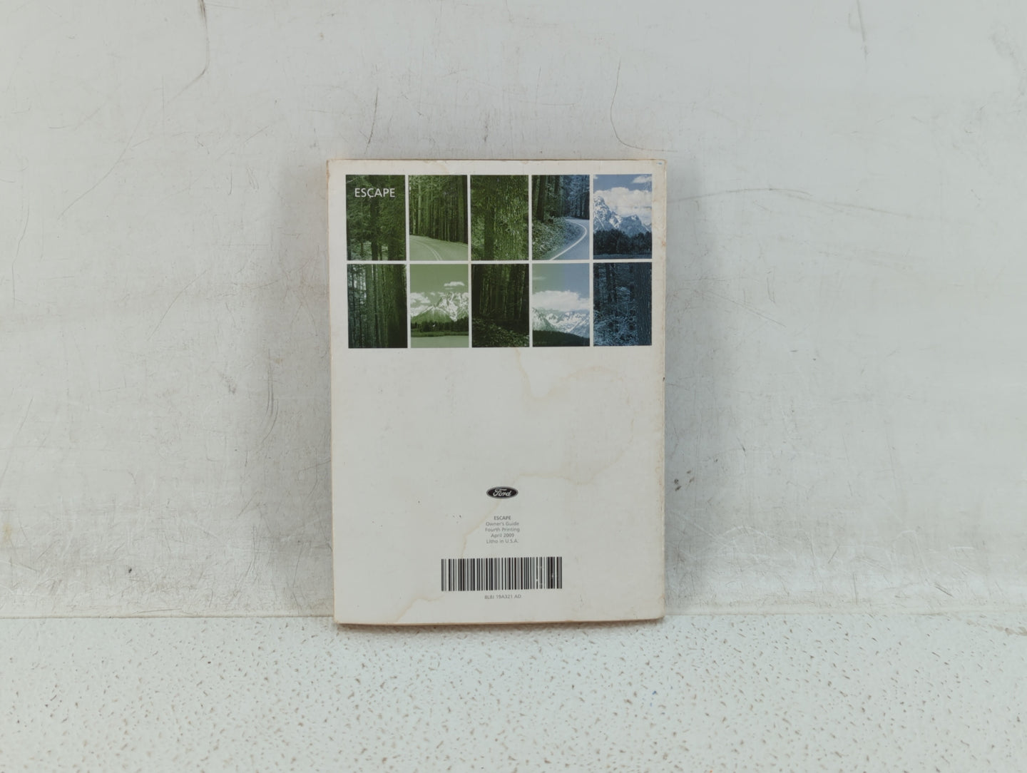 2008 Ford Escape Owners Manual Book Guide OEM Used Auto Parts - Oemusedautoparts1.com