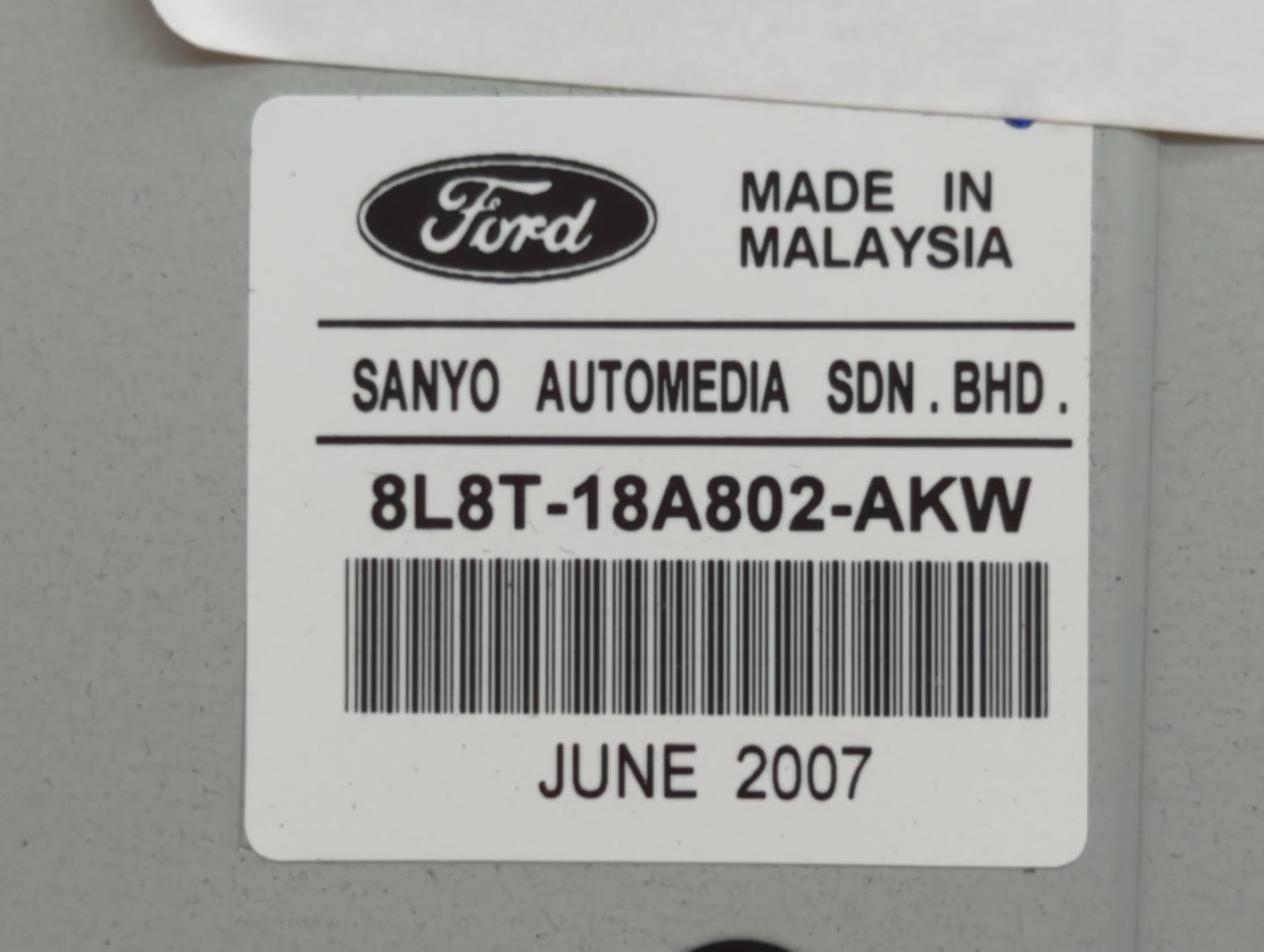 2008-2008 Ford Escape Radio Control Panel - Oemusedautoparts1.com