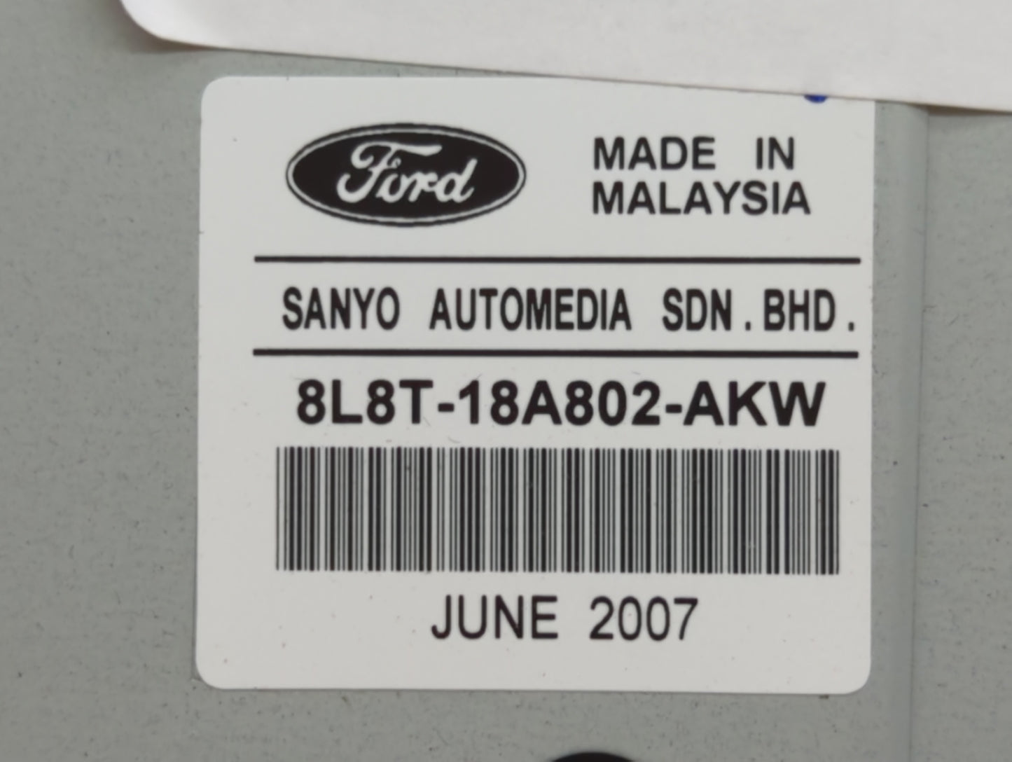 2008-2008 Ford Escape Radio Control Panel - Oemusedautoparts1.com