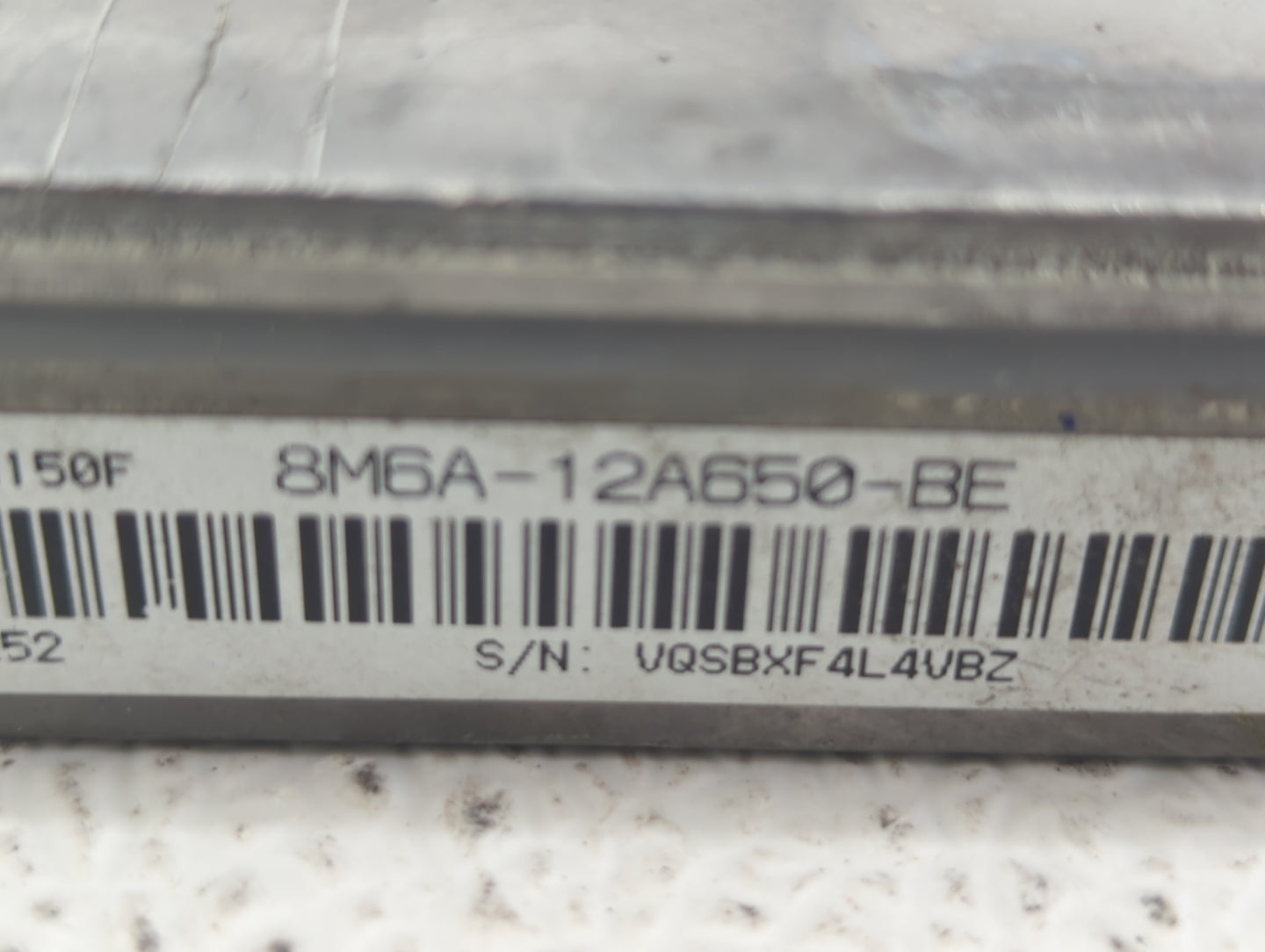 2008 Ford Escape PCM Engine Control Computer ECU ECM PCU OEM P/N:8M6A-12A650-BG 8M6A-12A650-BE, 8M6A-12A650-BD Fits OEM Used