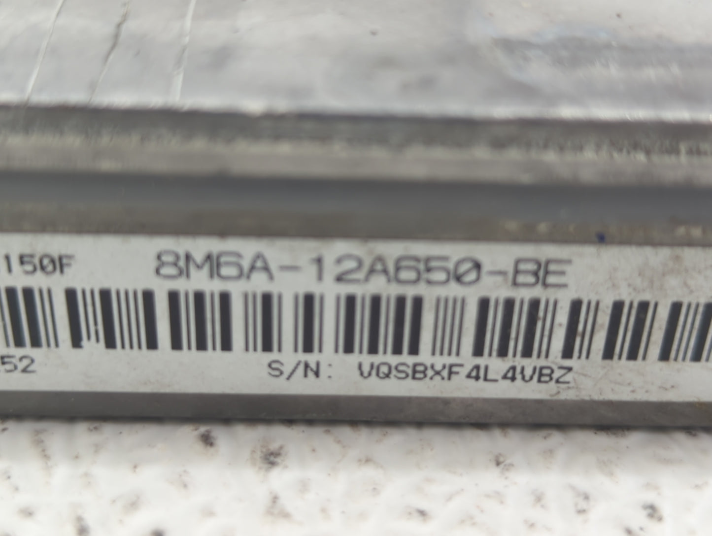 2008 Ford Escape PCM Engine Control Computer ECU ECM PCU OEM P/N:8M6A-12A650-BG 8M6A-12A650-BE, 8M6A-12A650-BD Fits OEM Used