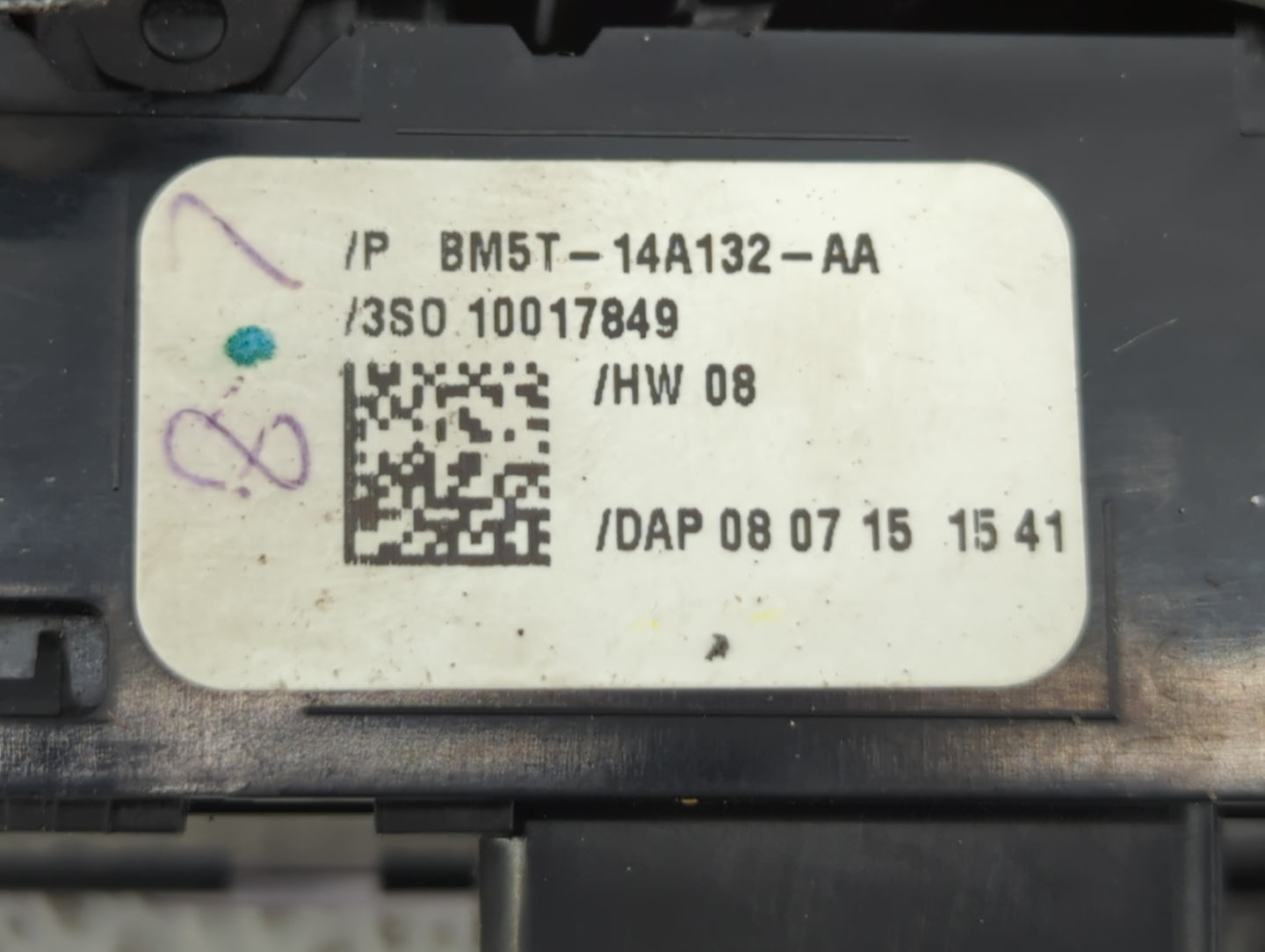 2013-2019 Ford Escape Master Power Window Switch Replacement Driver Side Left P/N:BM5T-14A132-AA 7L2T-14540-AAW Fits OEM Use