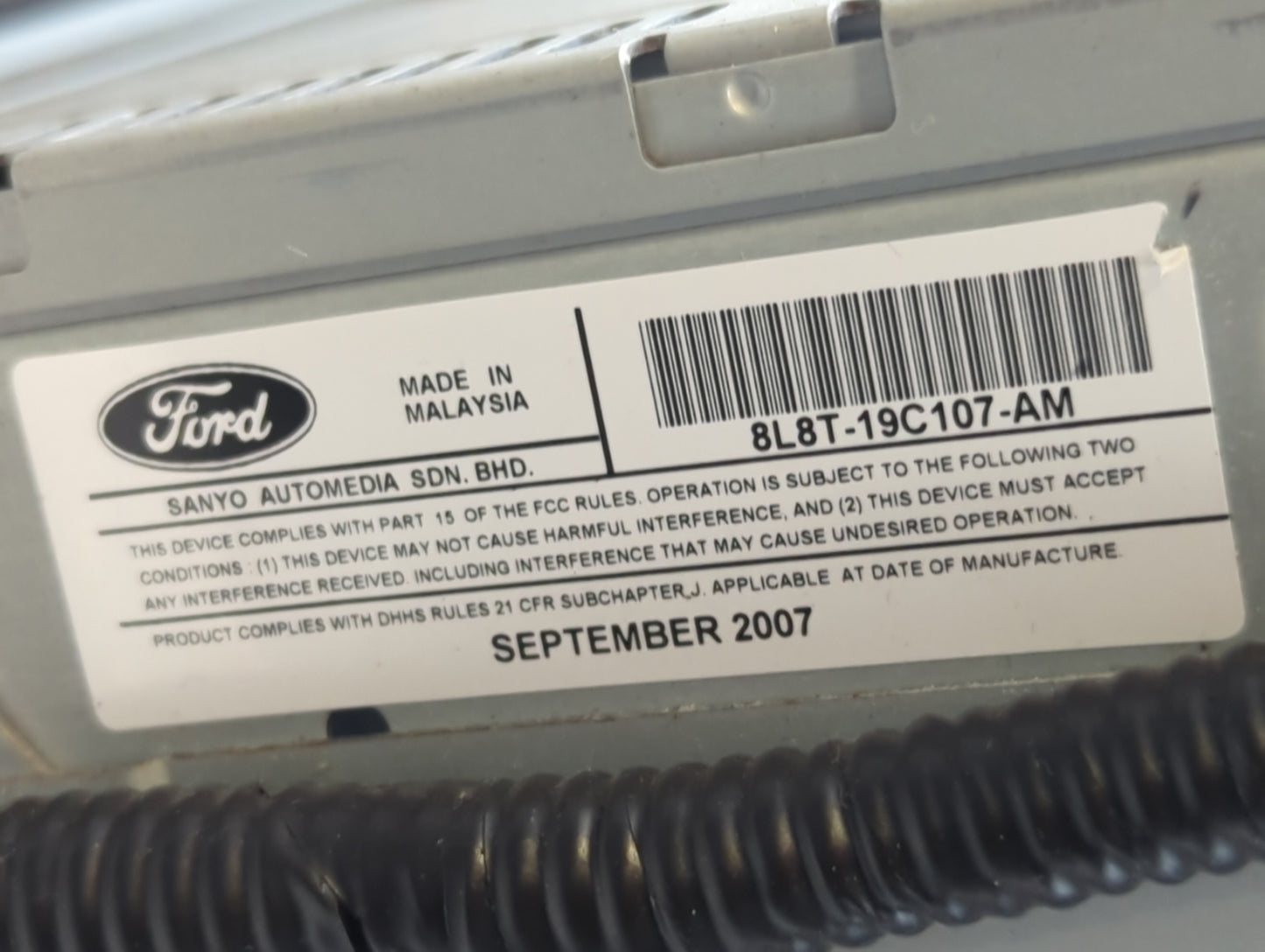 2008-2008 Ford Escape Radio Control Panel - Oemusedautoparts1.com