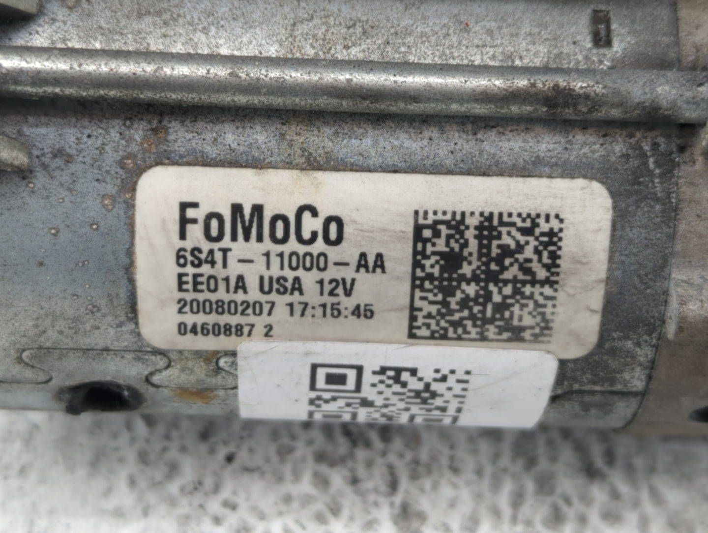 2005-2012 Ford Escape Car Starter Motor Solenoid OEM P/N:6S4T-11000-AA Fits OEM Used Auto Parts - Oemusedautoparts1.com