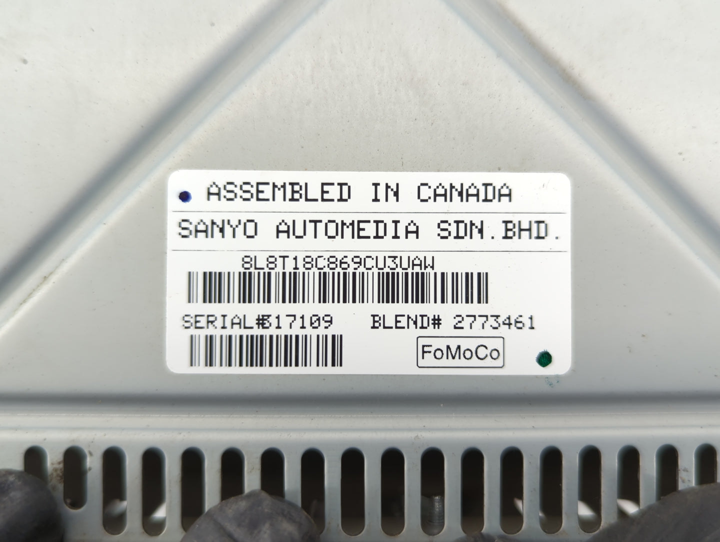 2008-2008 Ford Escape Radio Control Panel - Oemusedautoparts1.com