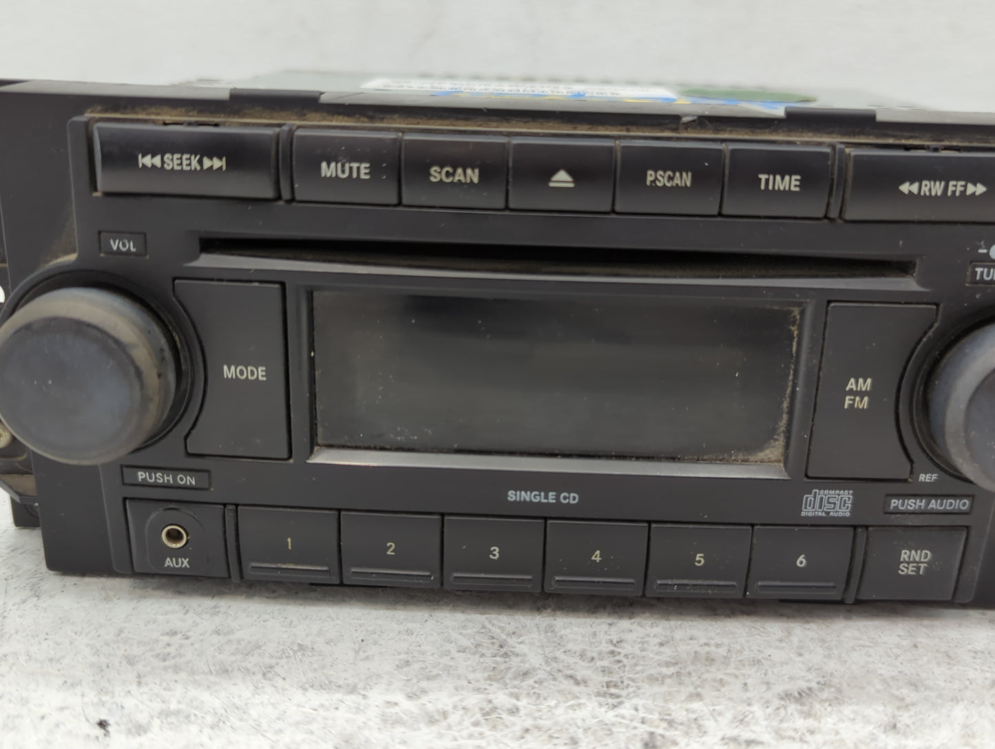 2008-2008 Ford Escape Am Fm Cd Player Radio Receiver - Oemusedautoparts1.com