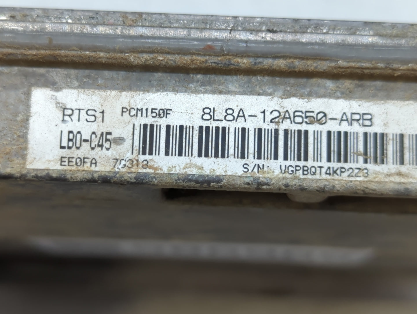 2008 Ford Escape PCM Engine Control Computer ECU ECM PCU OEM P/N:8L8A-12A650-ARB Fits Fits 2009 OEM Used Auto Parts - Oemuse
