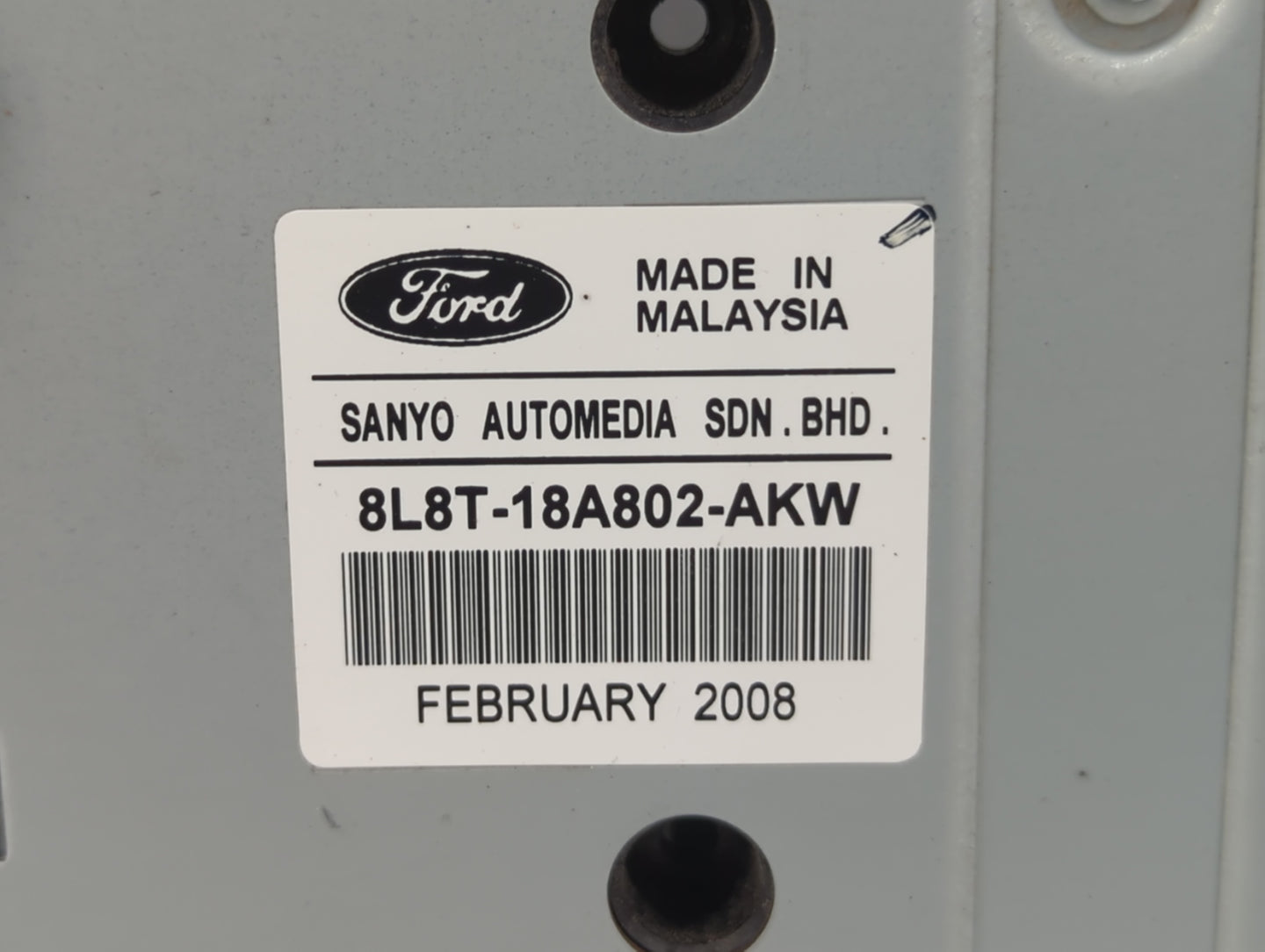 2008-2008 Ford Escape Radio Control Panel - Oemusedautoparts1.com