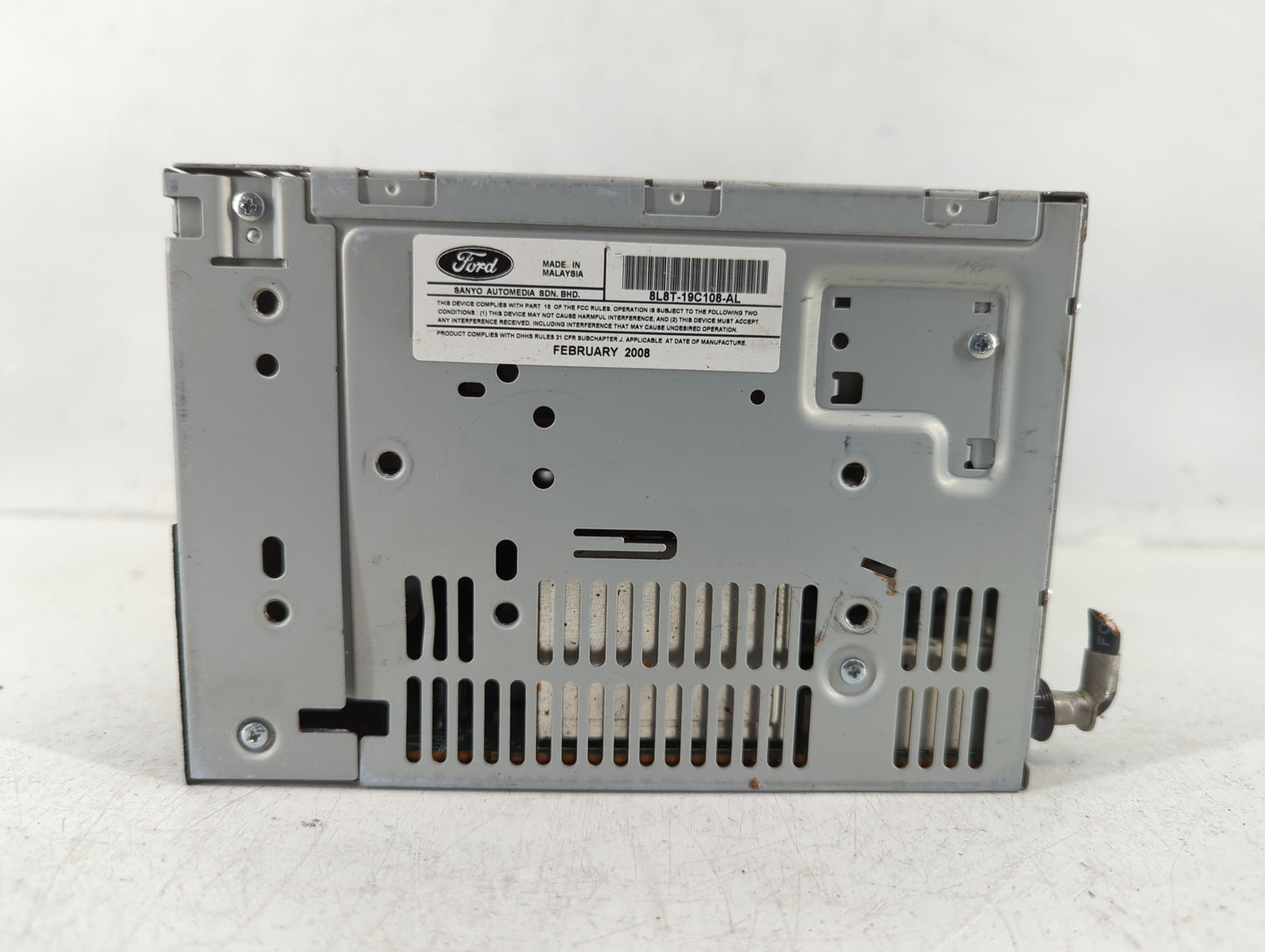 2008 Ford Escape Radio AM FM Cd Player Receiver Replacement P/N:8L8T-19C108-AL Fits OEM Used Auto Parts - Oemusedautoparts1.